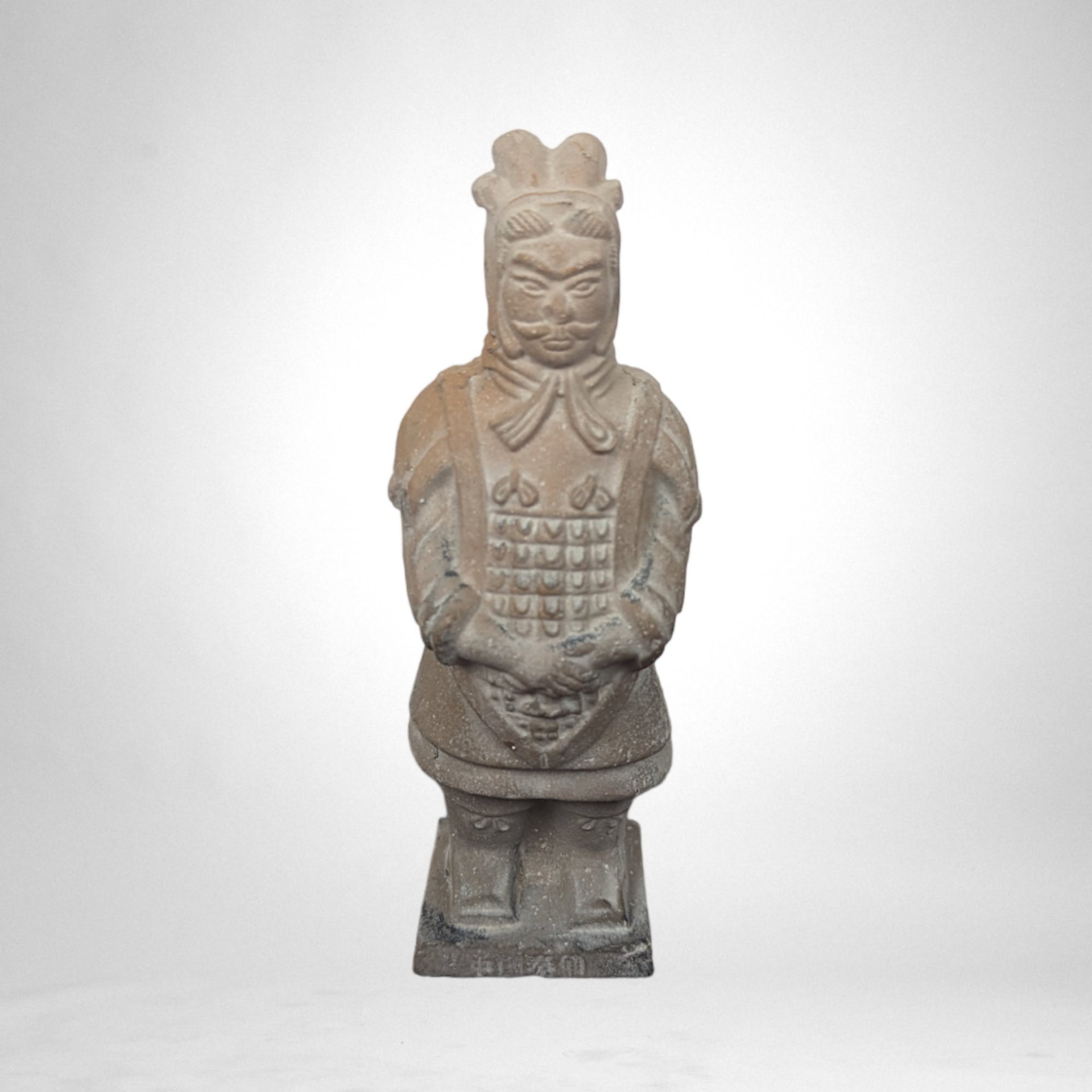 Set of 5 Terracotta Qin Dynasty Emperor Shi Warrior Army Figurines - Collectible Miniatures