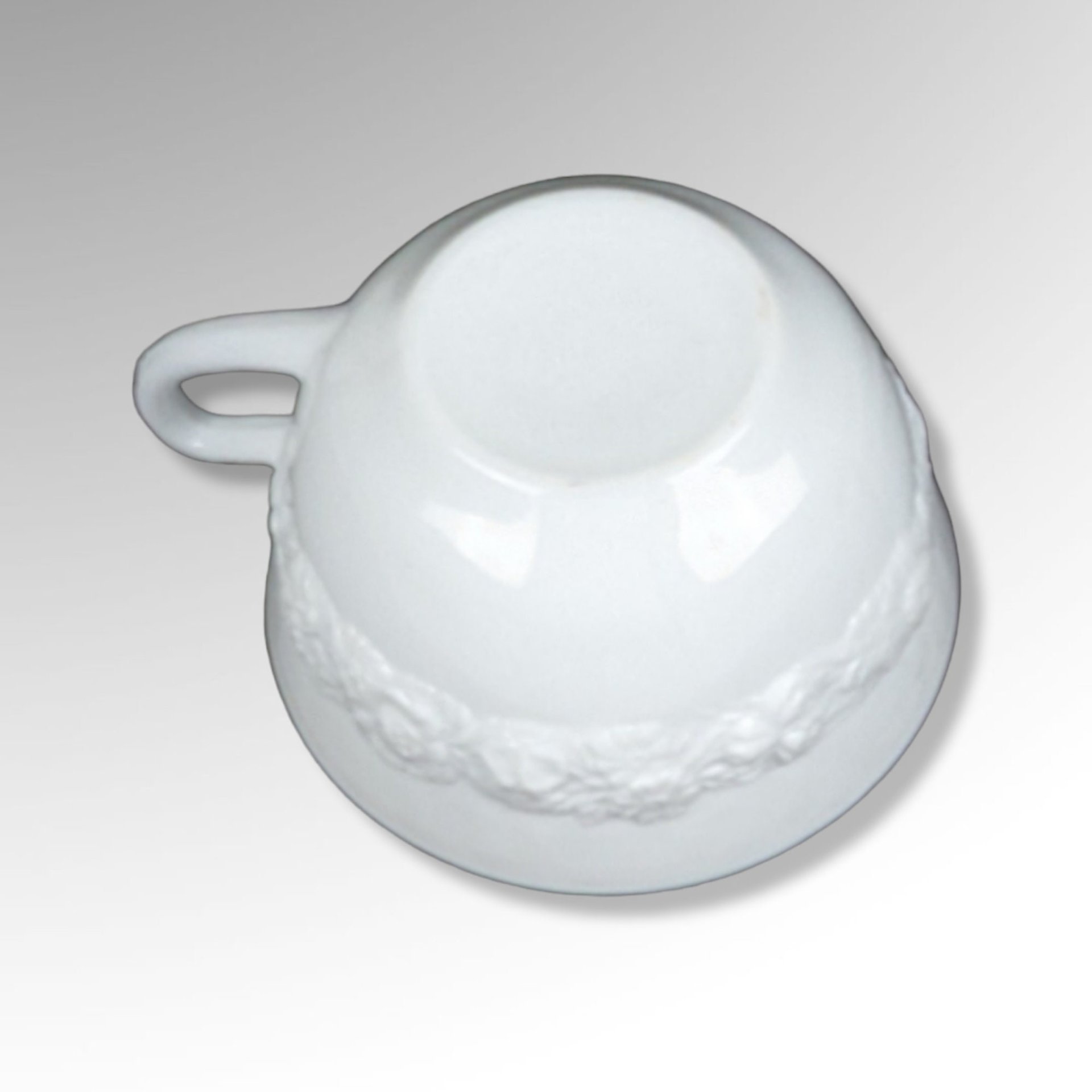 Set of 4 Anchor Hocking Vitrock Cups, Depression Glass