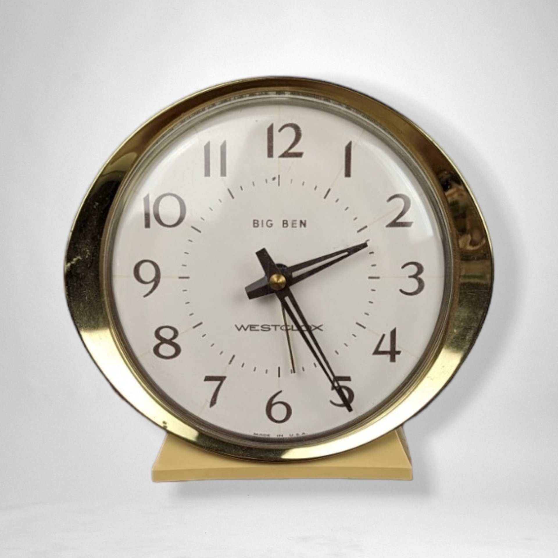 Vintage Westclox Big Ben Wind Up Alarm Clock