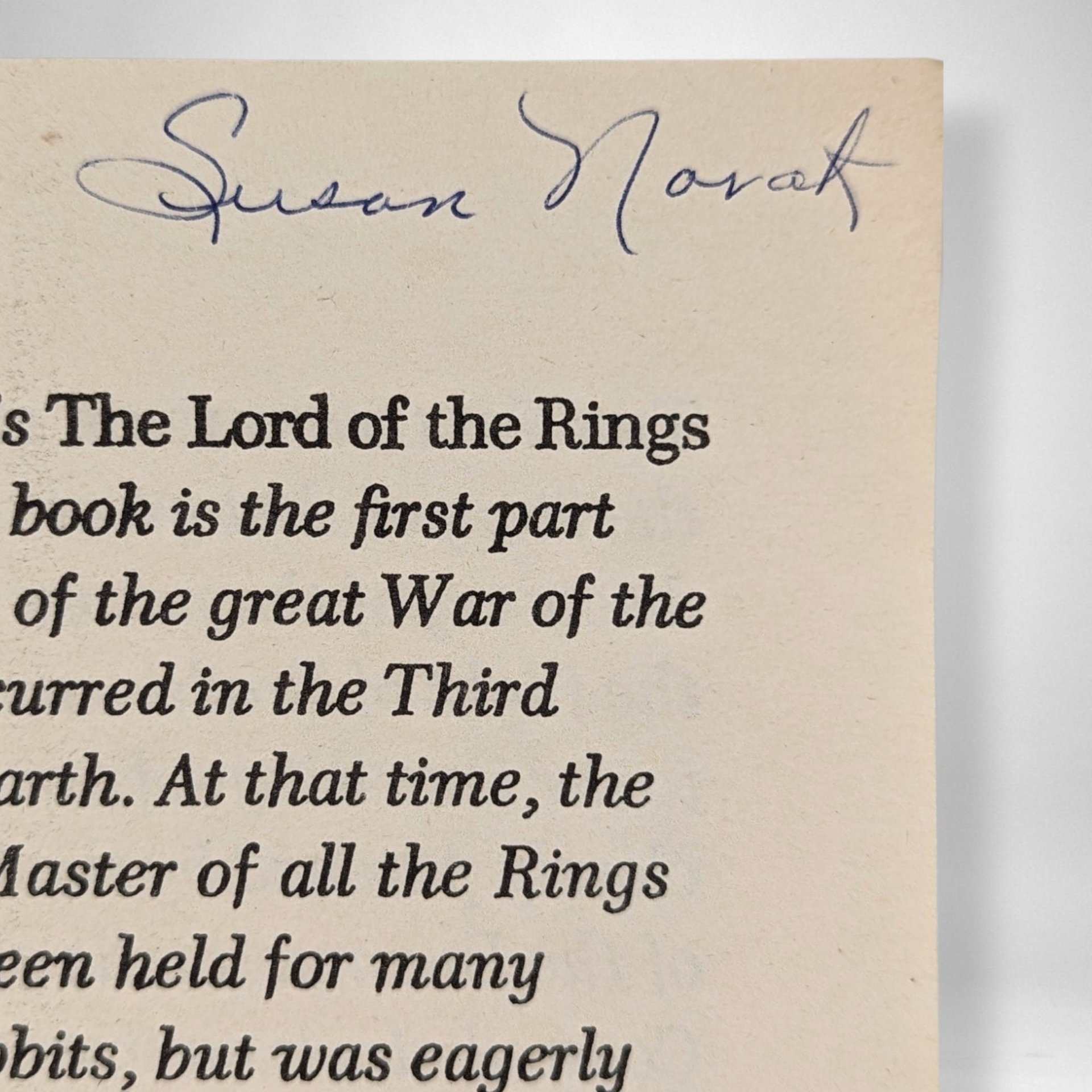 1975 The Lord of the Rings Trilogy