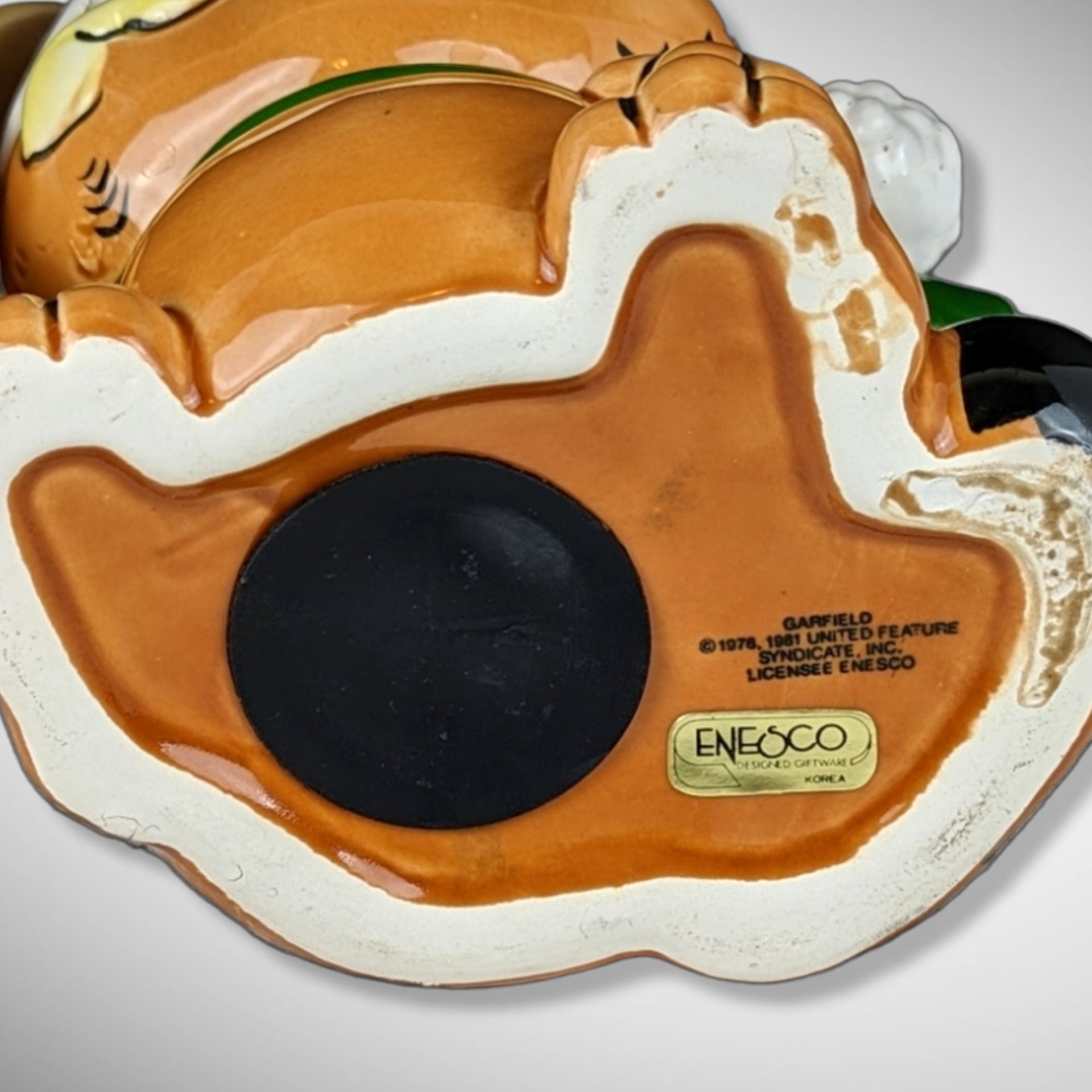 1981 Enesco Garfield Ski Bank