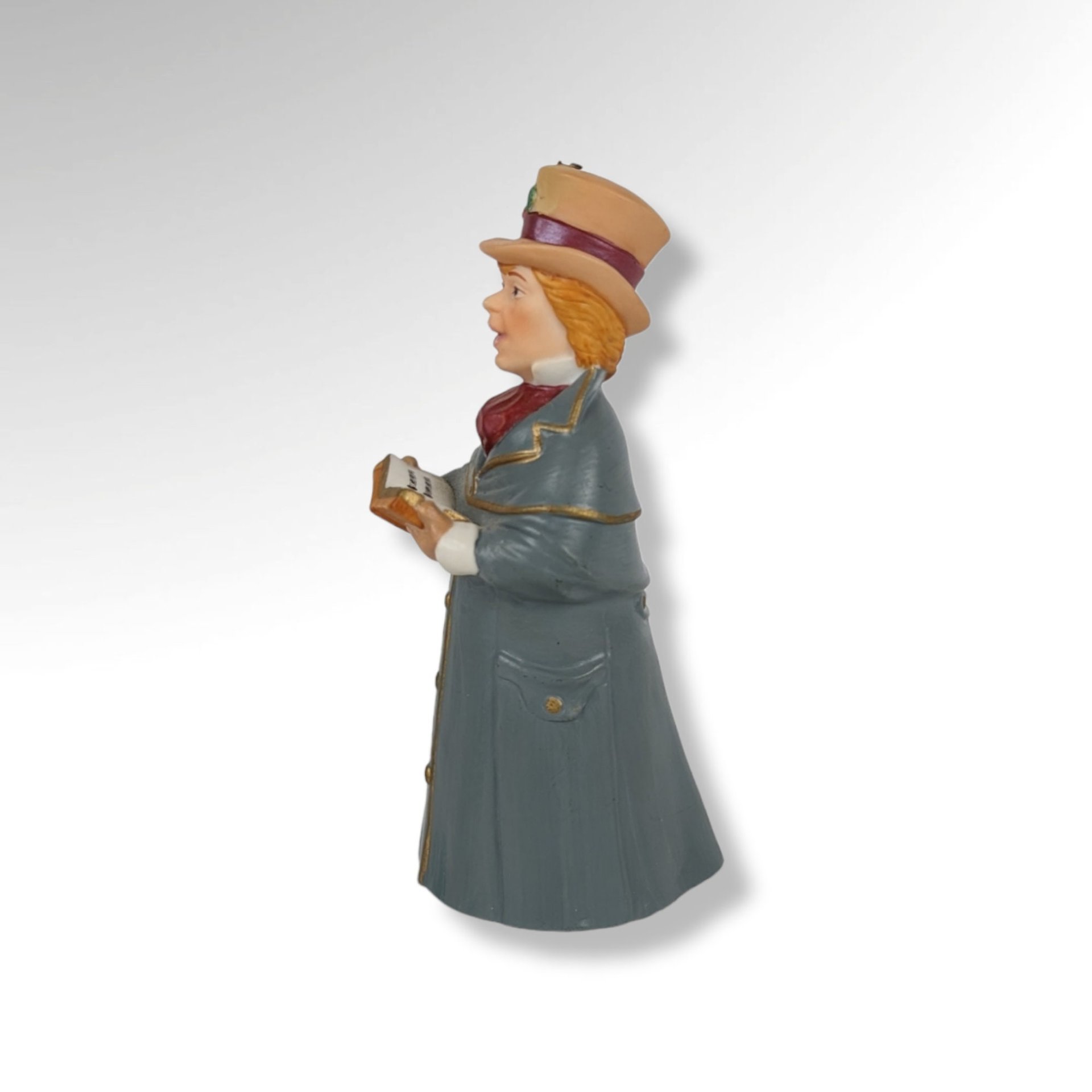 1992 Hallmark Keepsake Dickens Caroler Bell "Lord Chadwick" Ornament