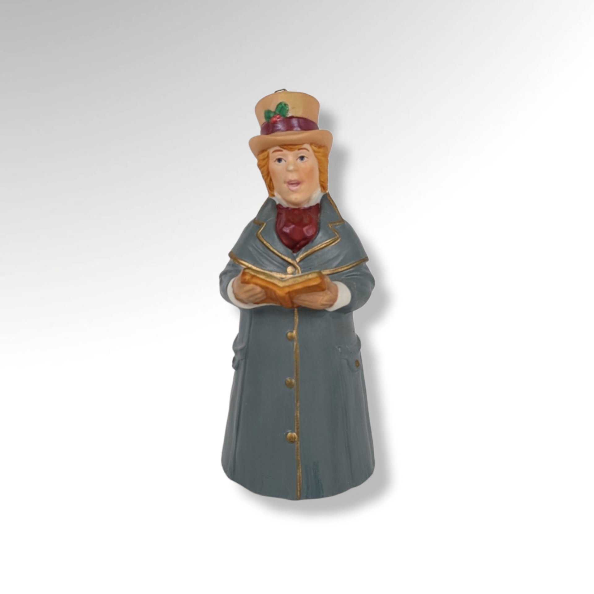 1992 Hallmark Keepsake Dickens Caroler Bell "Lord Chadwick" Ornament