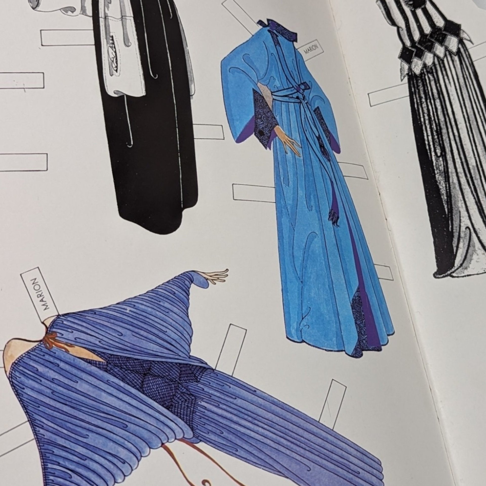 ERTE Fashion Paper Dolls Books - Collector's Set (Incomplete)