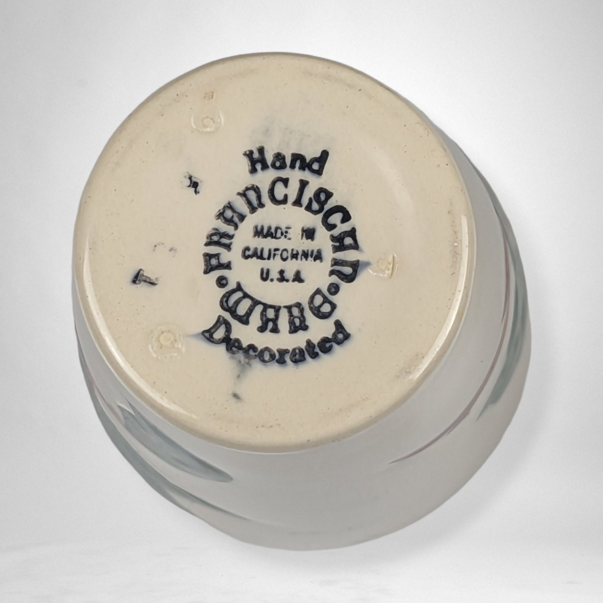 Classic Charm: Set of 6 Franciscan Apple USA 12 Oz. Tumblers - Vintage Drinkware for Timeless Elegance