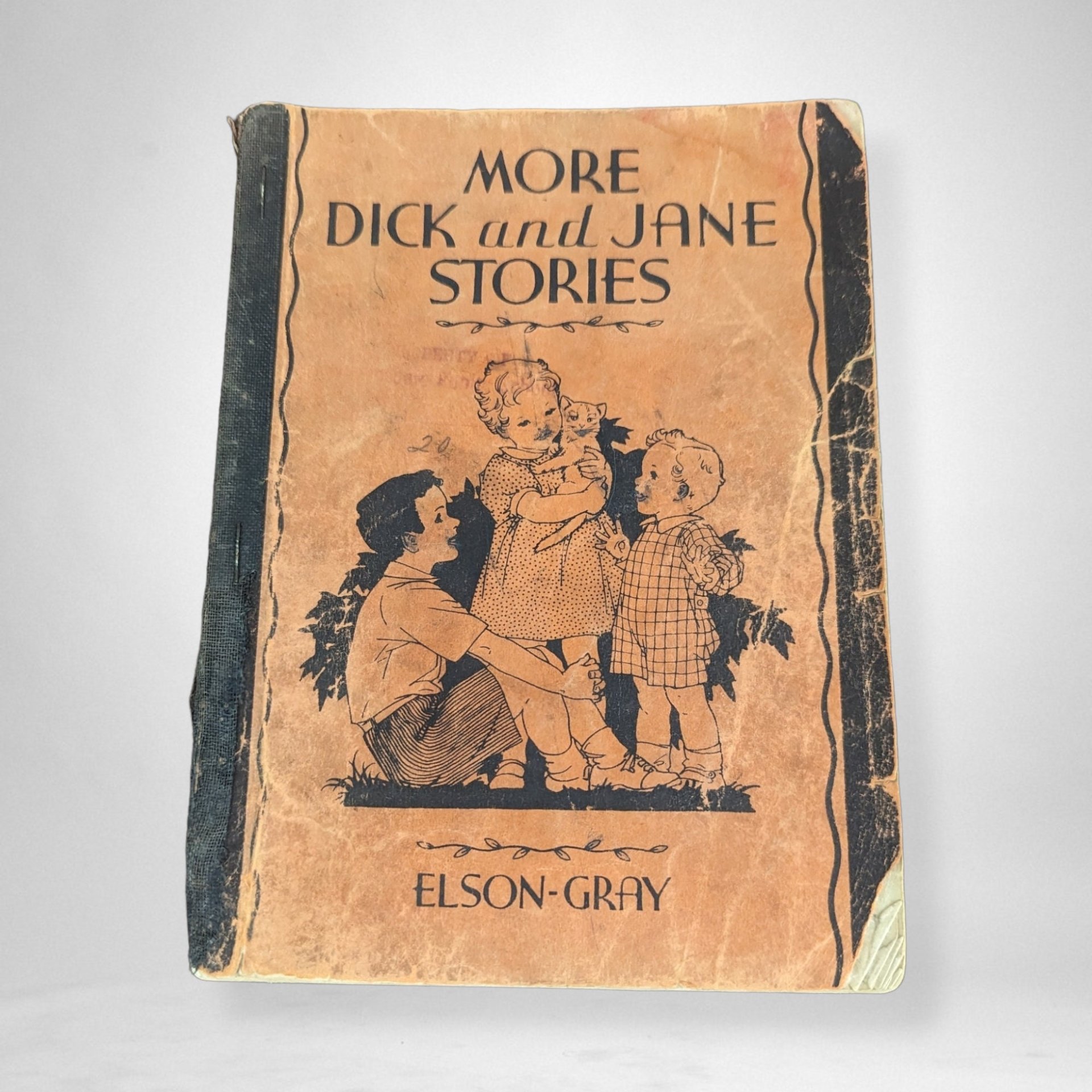 1934 More Dick and Jane Stories Book - Elson Gray Edition