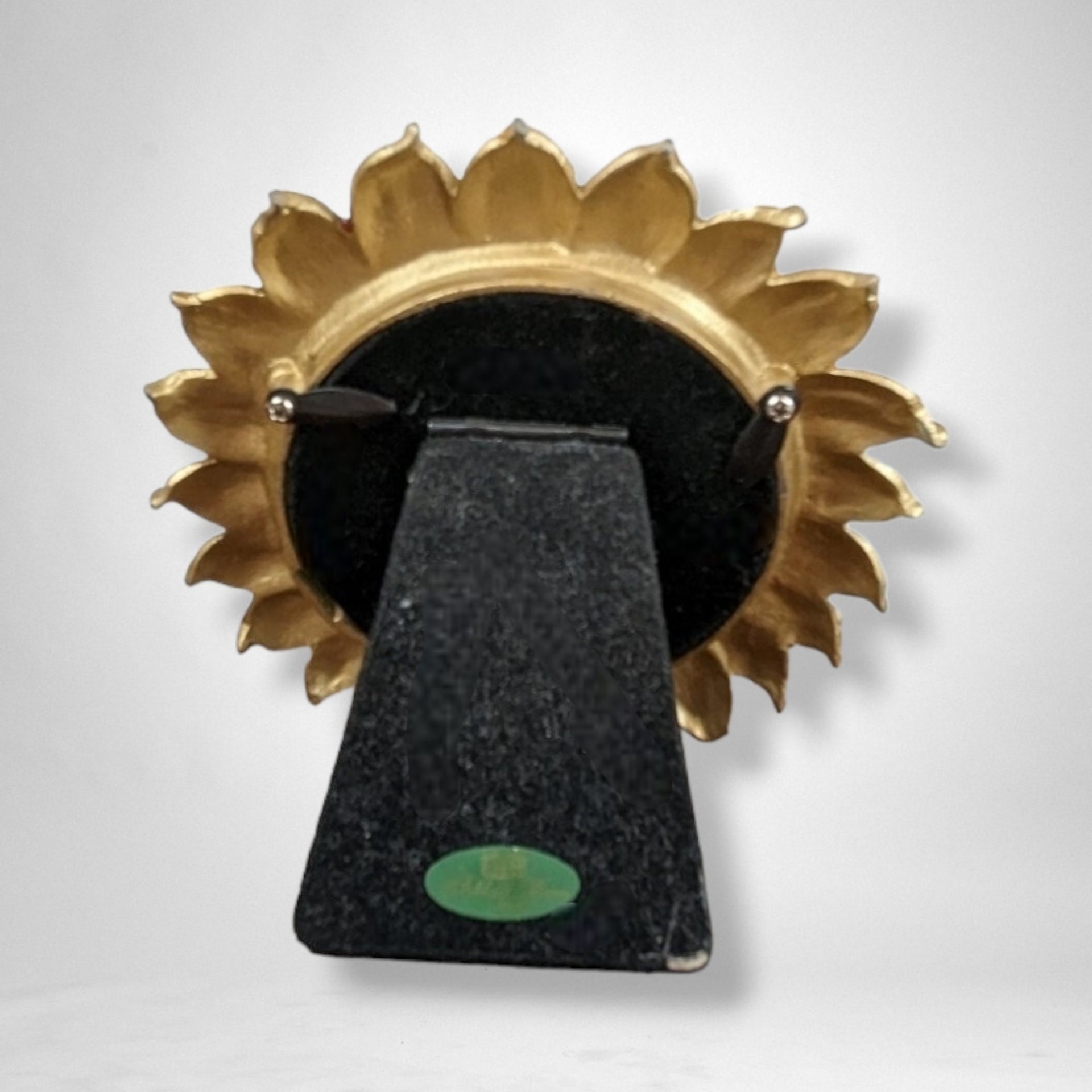 Ashleigh Manor Enamel Metal Flower and Bee Photo Frame