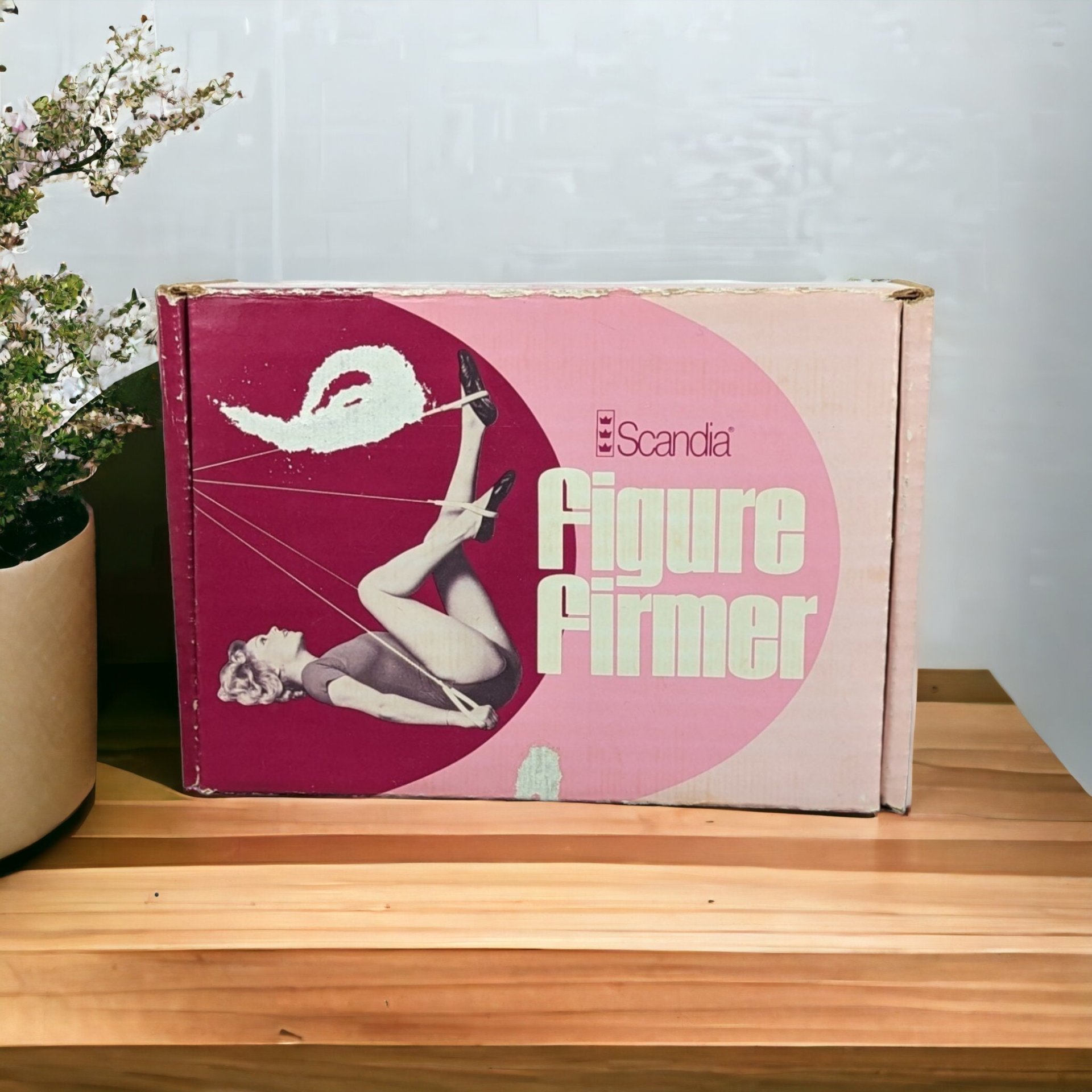 Vintage Scandia Exercise Figure Firmer: Retro Fitness Equipment