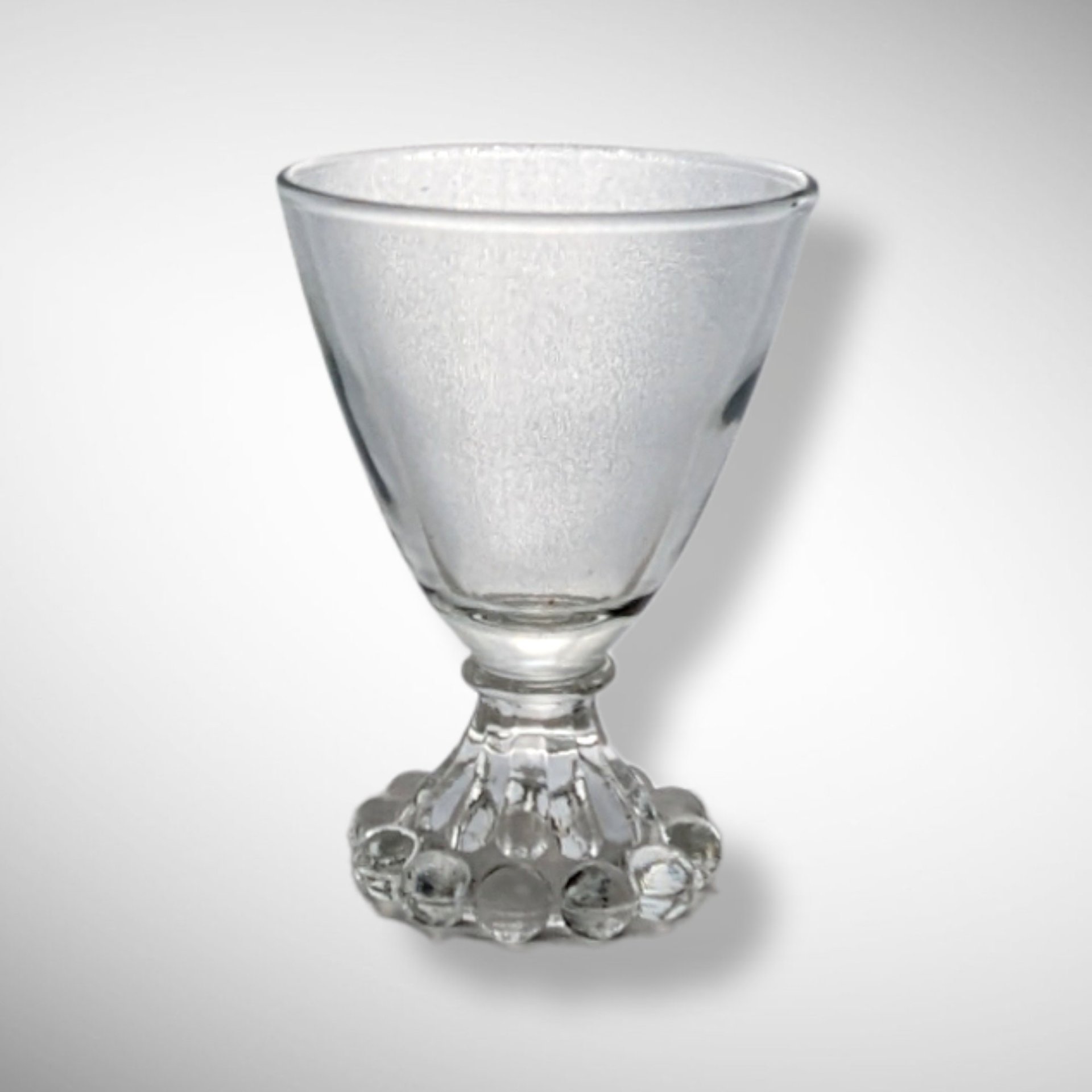 Set of 4 Anchor Hocking Berwick Boopie Liquor Glasses