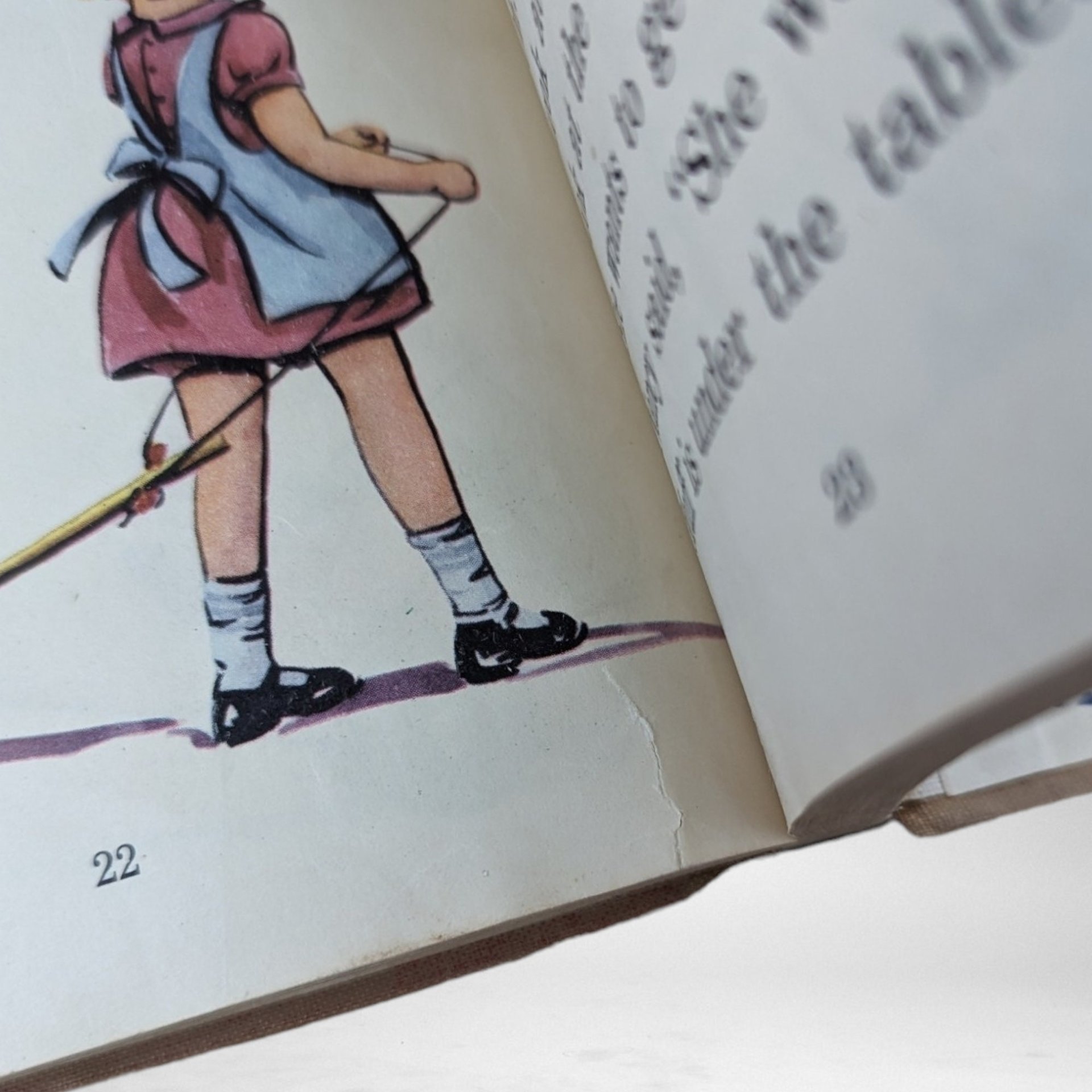 Vintage 1947 'At Play Easy Growth in Reading' Children's Book 