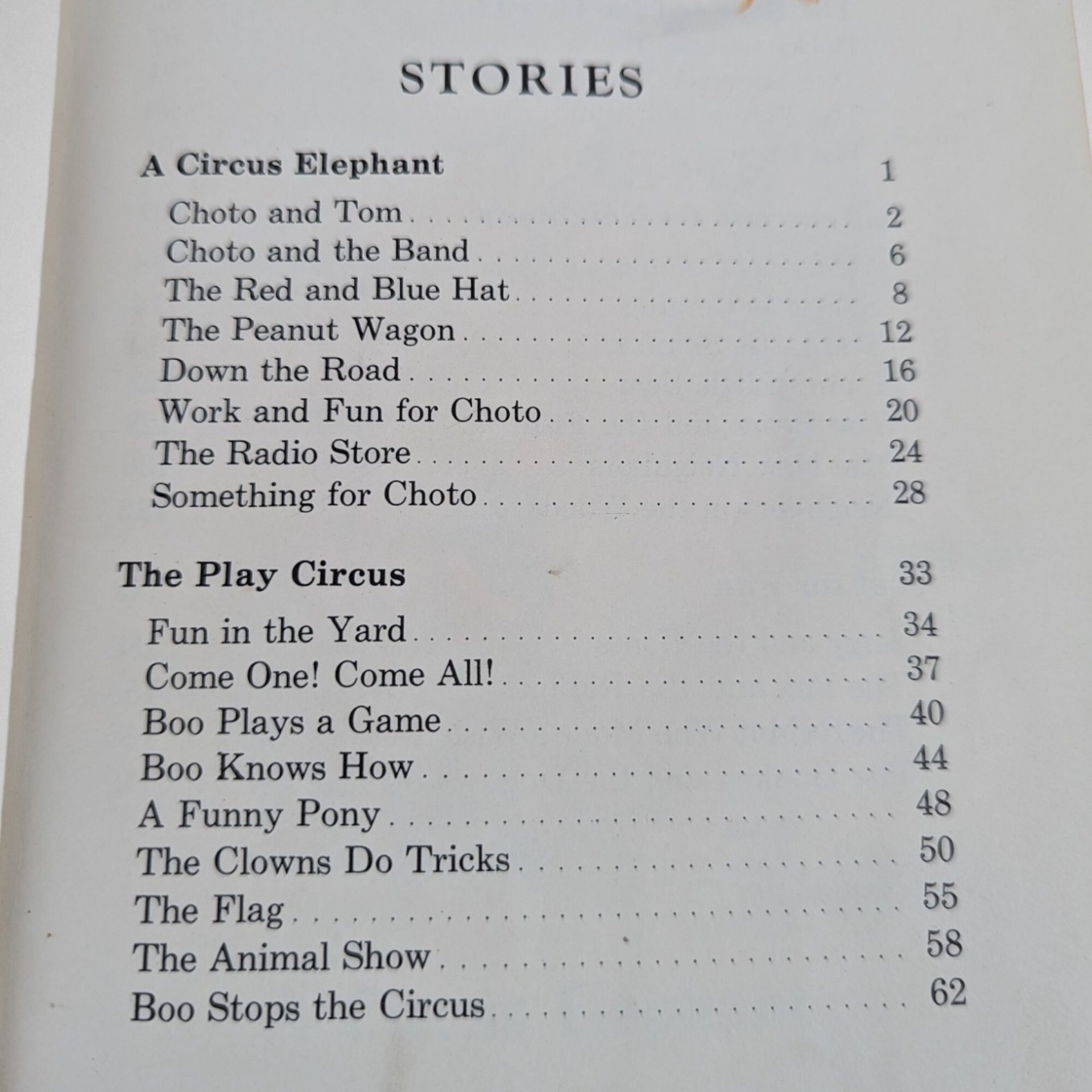 Vintage 1954 'Happy Times School Reader' Children's Book