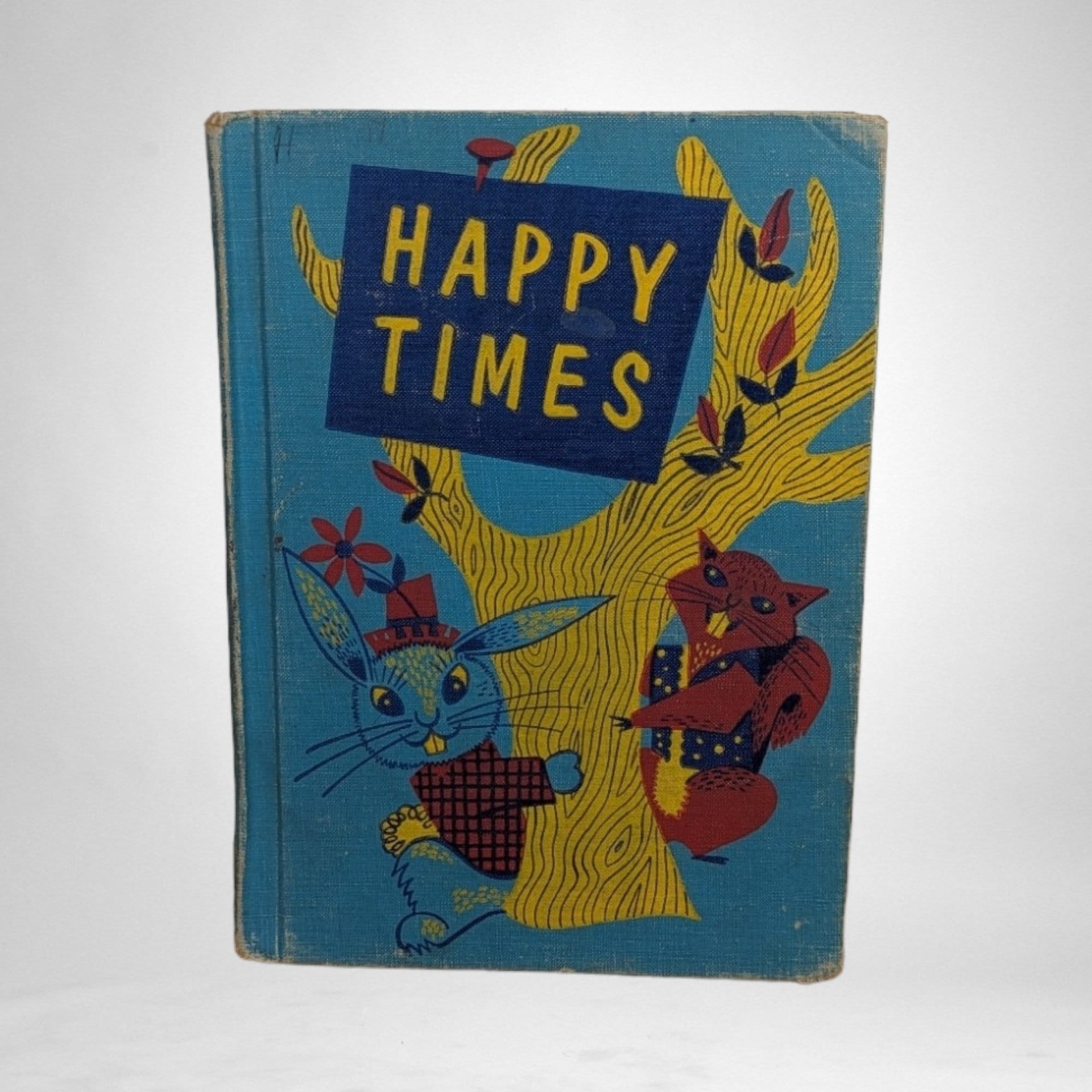 Vintage 1954 'Happy Times School Reader' Children's Book