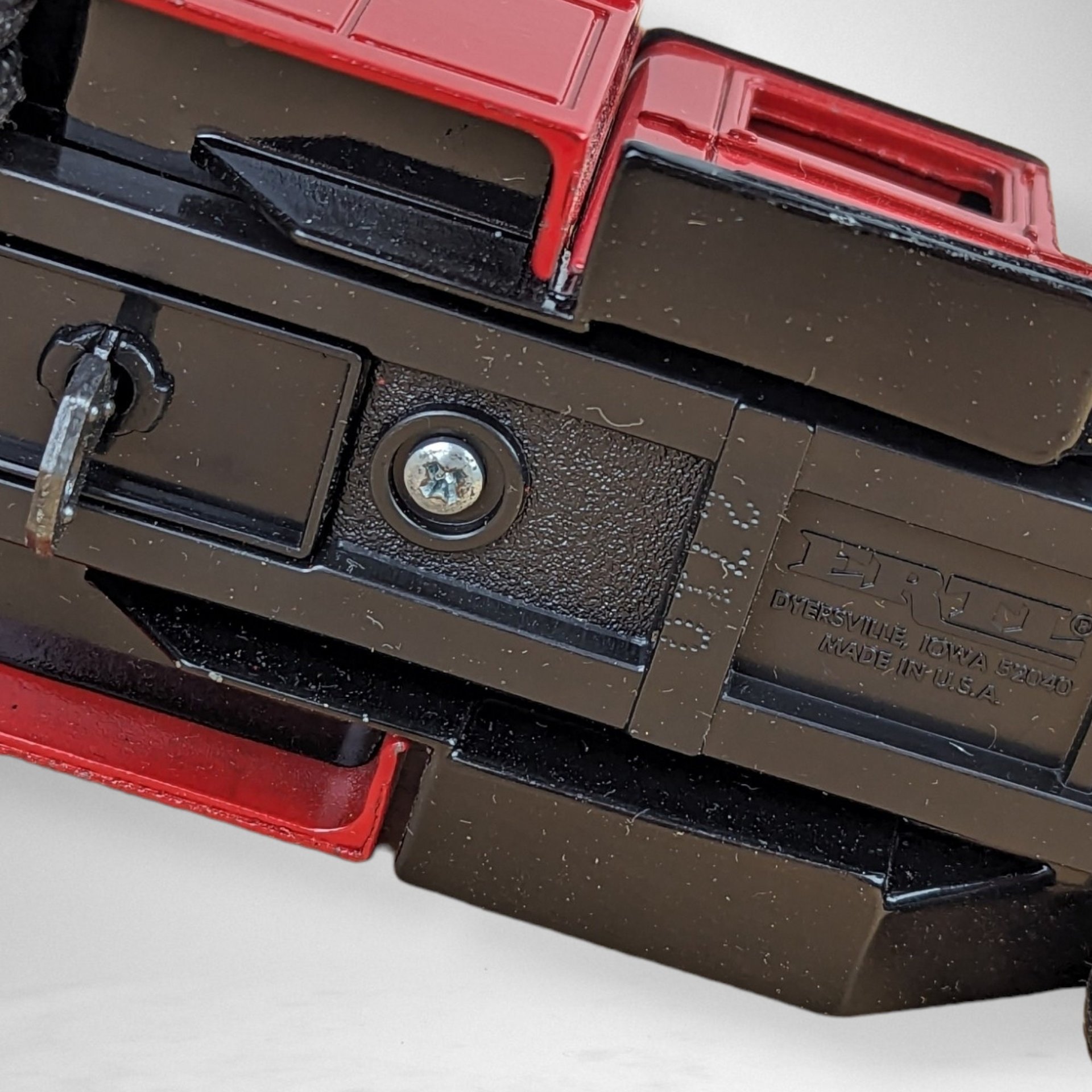 1990 ERTL Texaco Replica 1930 Diamond Fuel Tanker Locking Metal Bank - Vintage Collectible