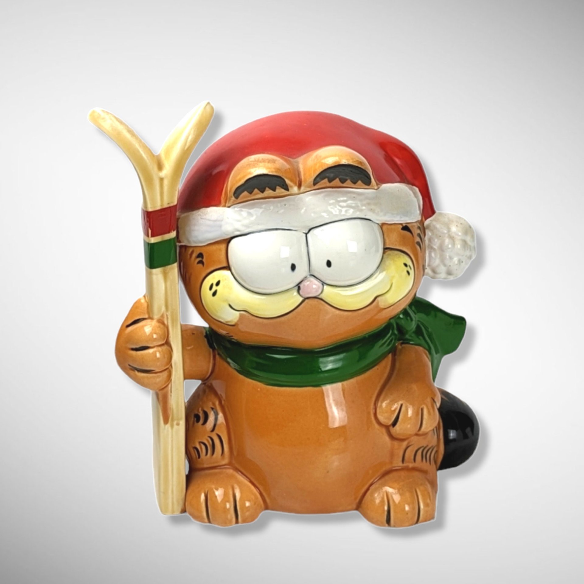 1981 Enesco Garfield Ski Bank