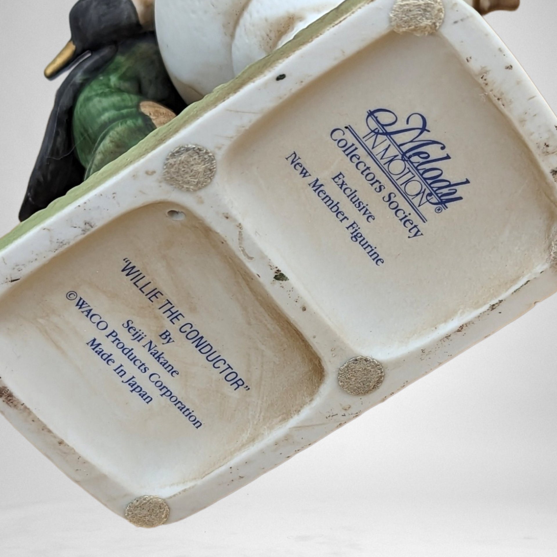 Melody in Motion "Willie The Conductor" Figurine