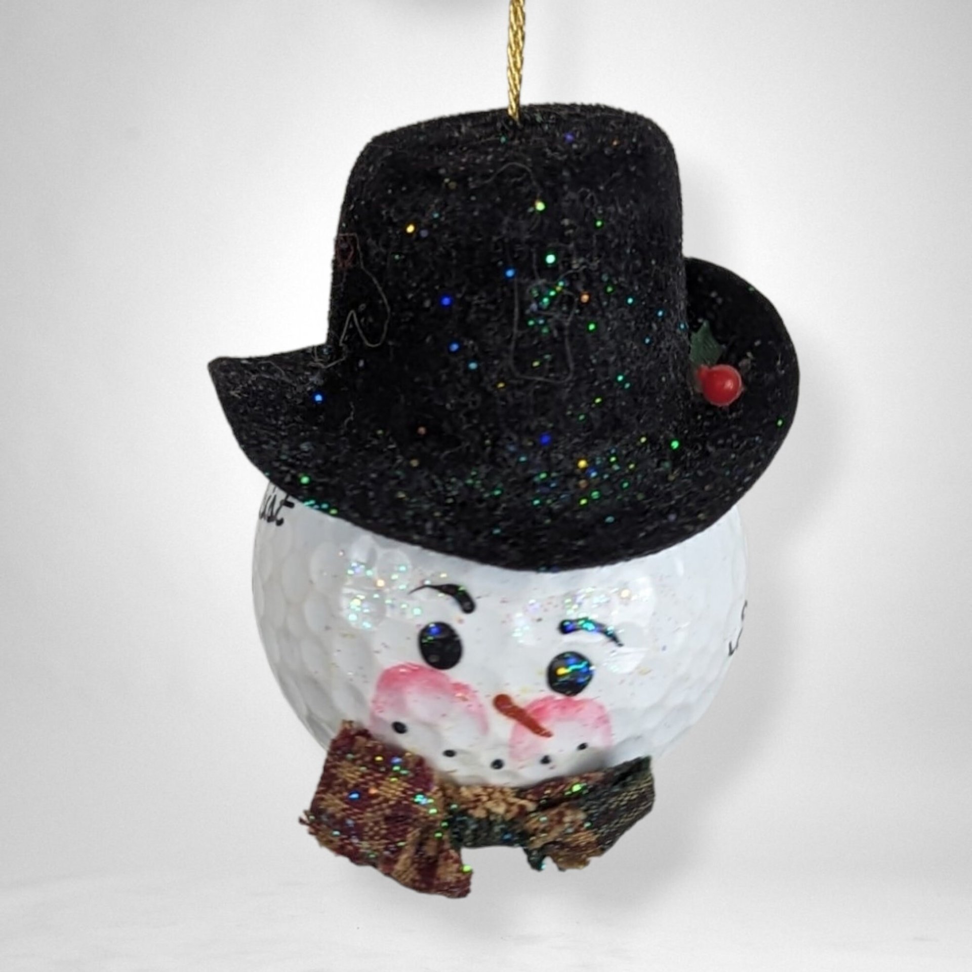 Set of 3 Golfball Ornaments