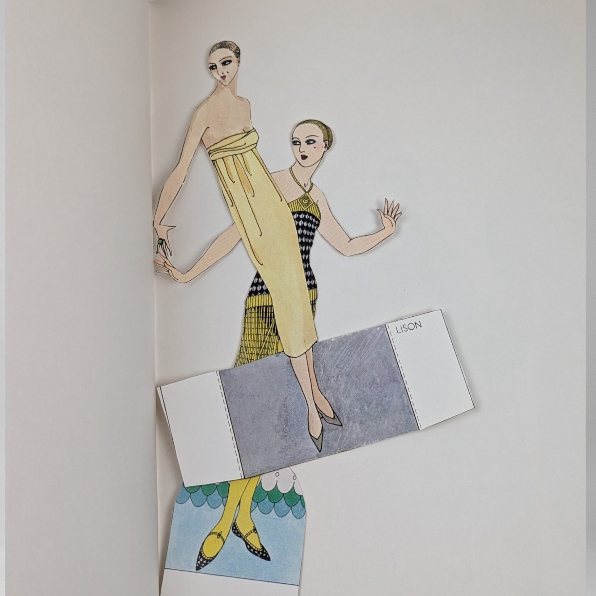 ERTE Fashion Paper Dolls Books - Collector's Set (Incomplete)