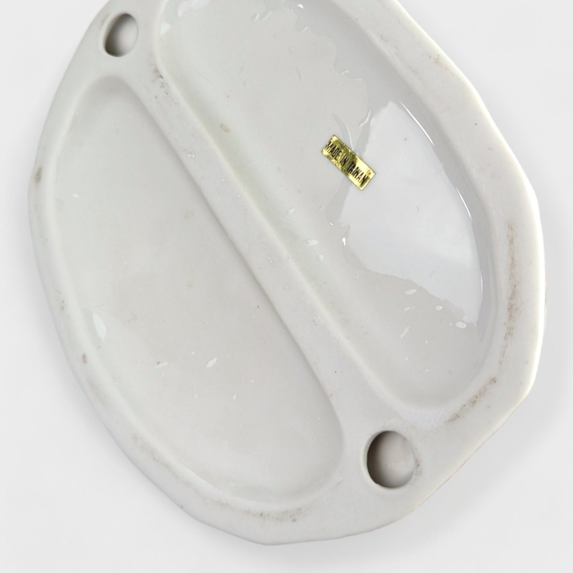 Vintage George Good 12" Porcelain Clown with Dog, Probably Not Haunted