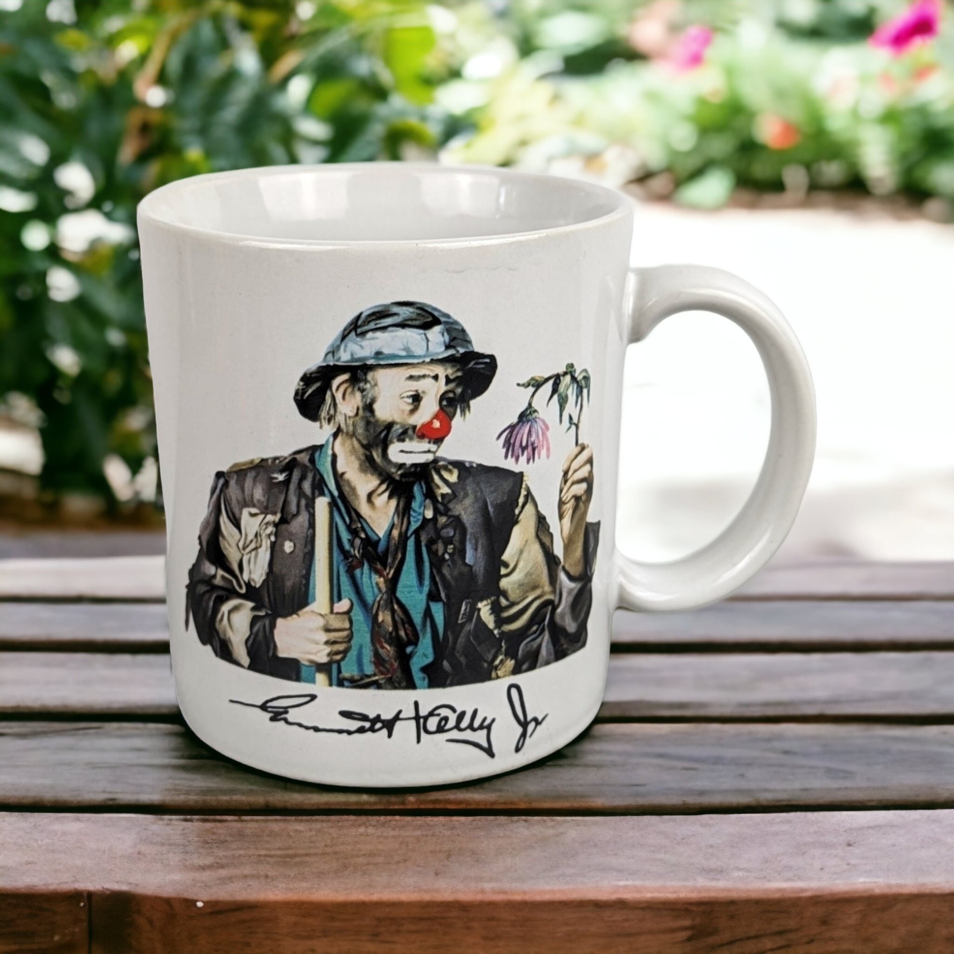 Vintage Flambro Emmett Kelly Jr. Mug | Circus Clown Mug | Excellent Condition | Collectible Ceramic Mug