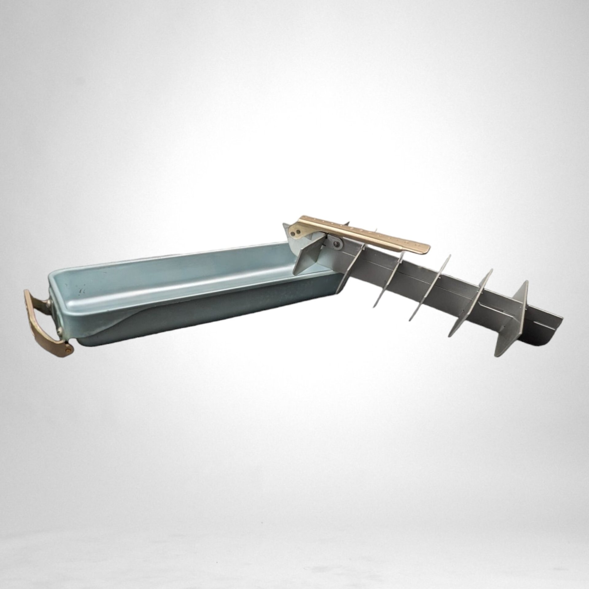 Vintage Frigidaire Quickube Aluminum Ice Cube Tray - Classic Retro Kitchen Collectible