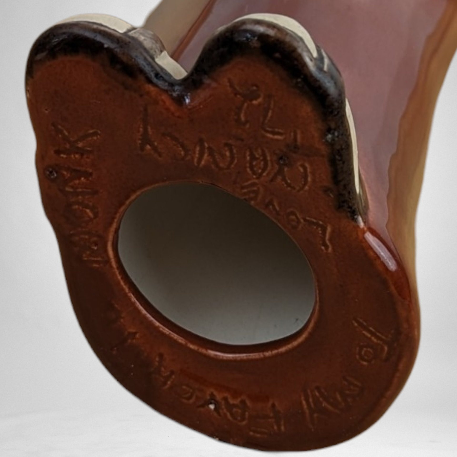 1972 Handmade Ceramic Monk Figurine