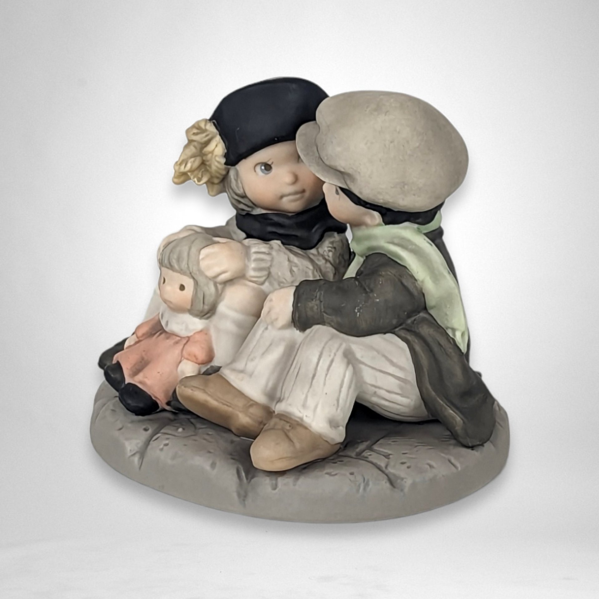 1998 Enesco Bahner 'You Mean The World To Me' Figurine - Heartfelt Expression of Love