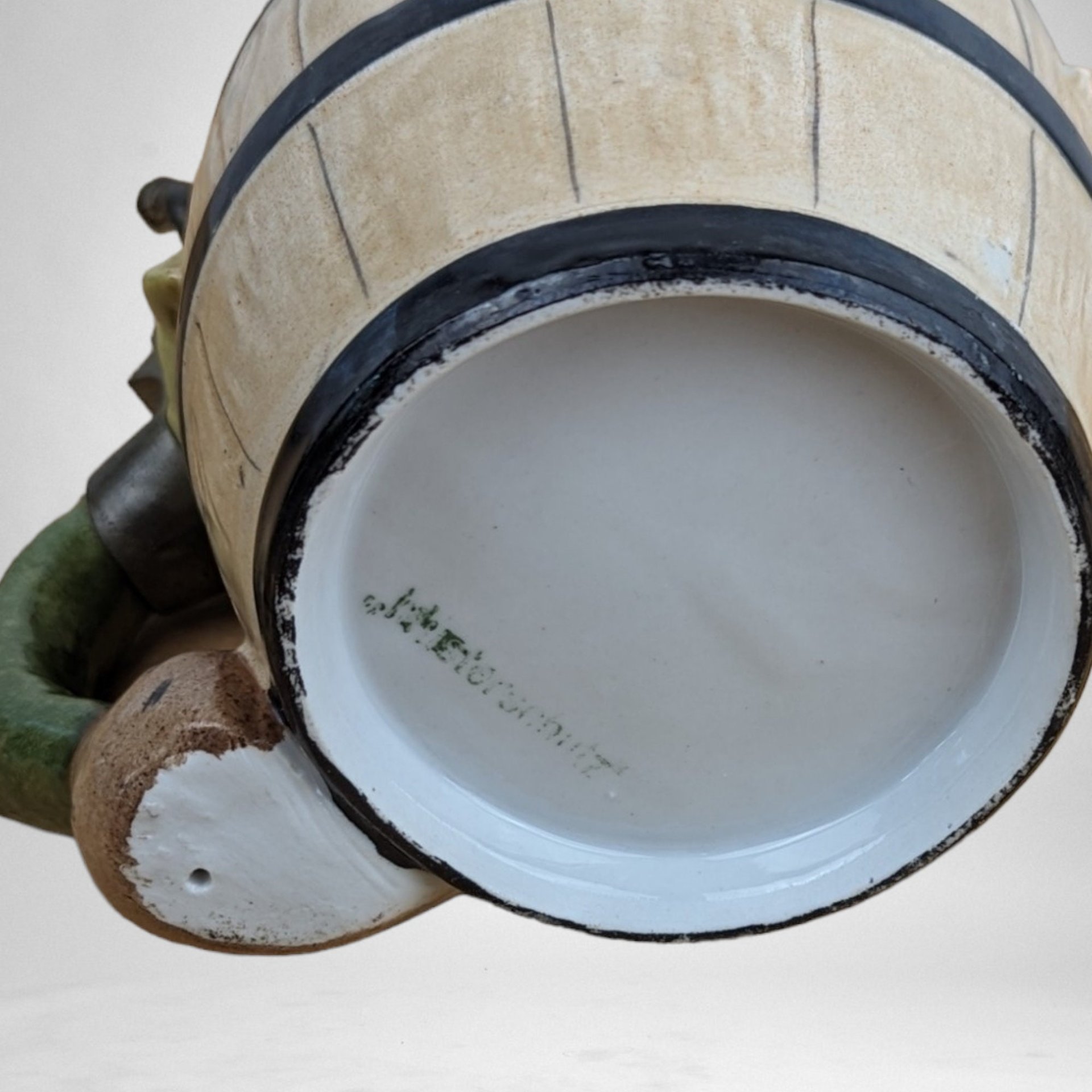 Vintage Stein with Unique Handle