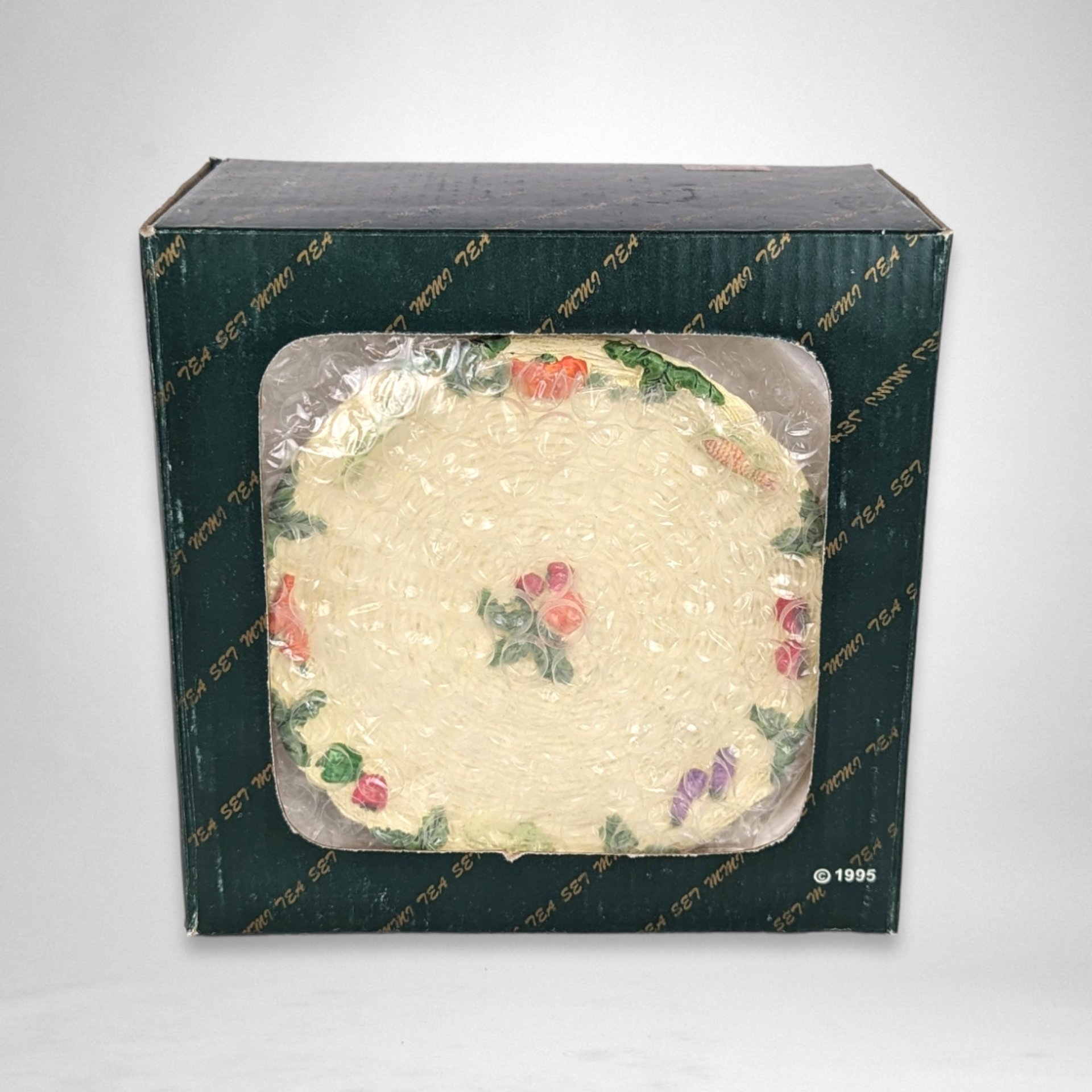 1995 Popular Imports Miniature Pumpkin Tea Set: Charming Collectible