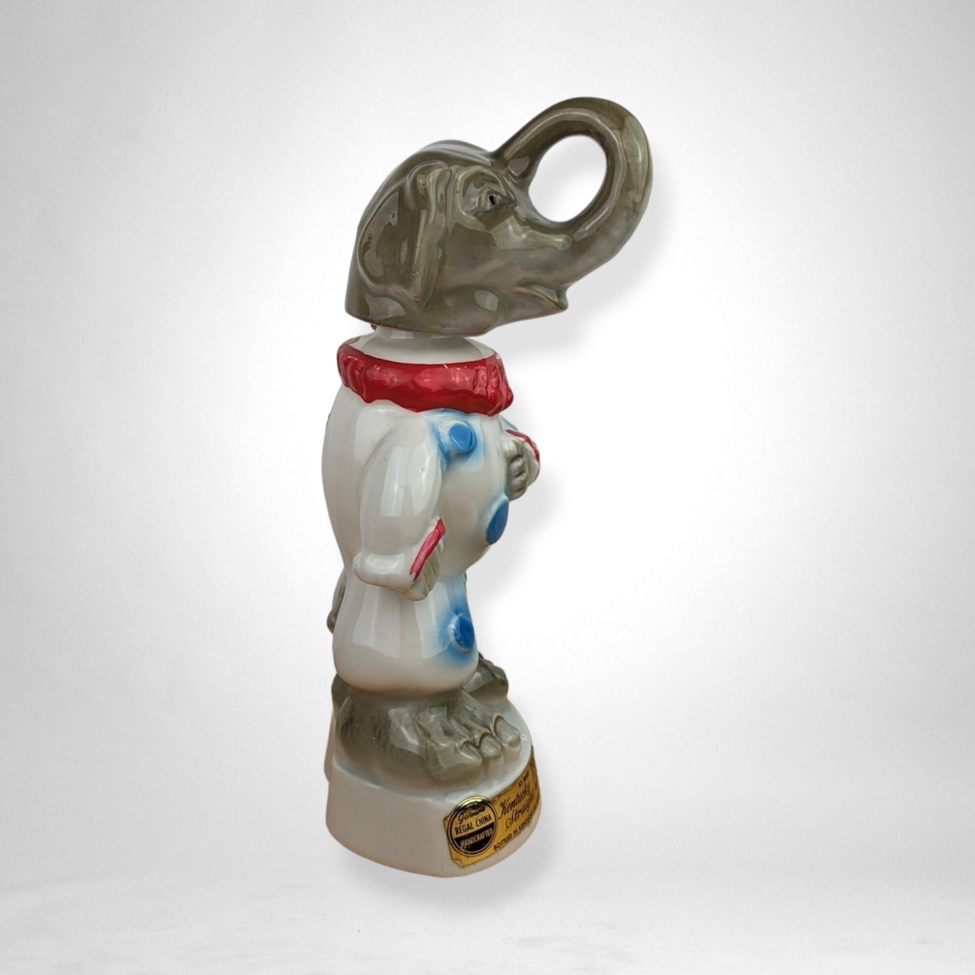 Empty 1968 Jim Beam Elephant Decanter