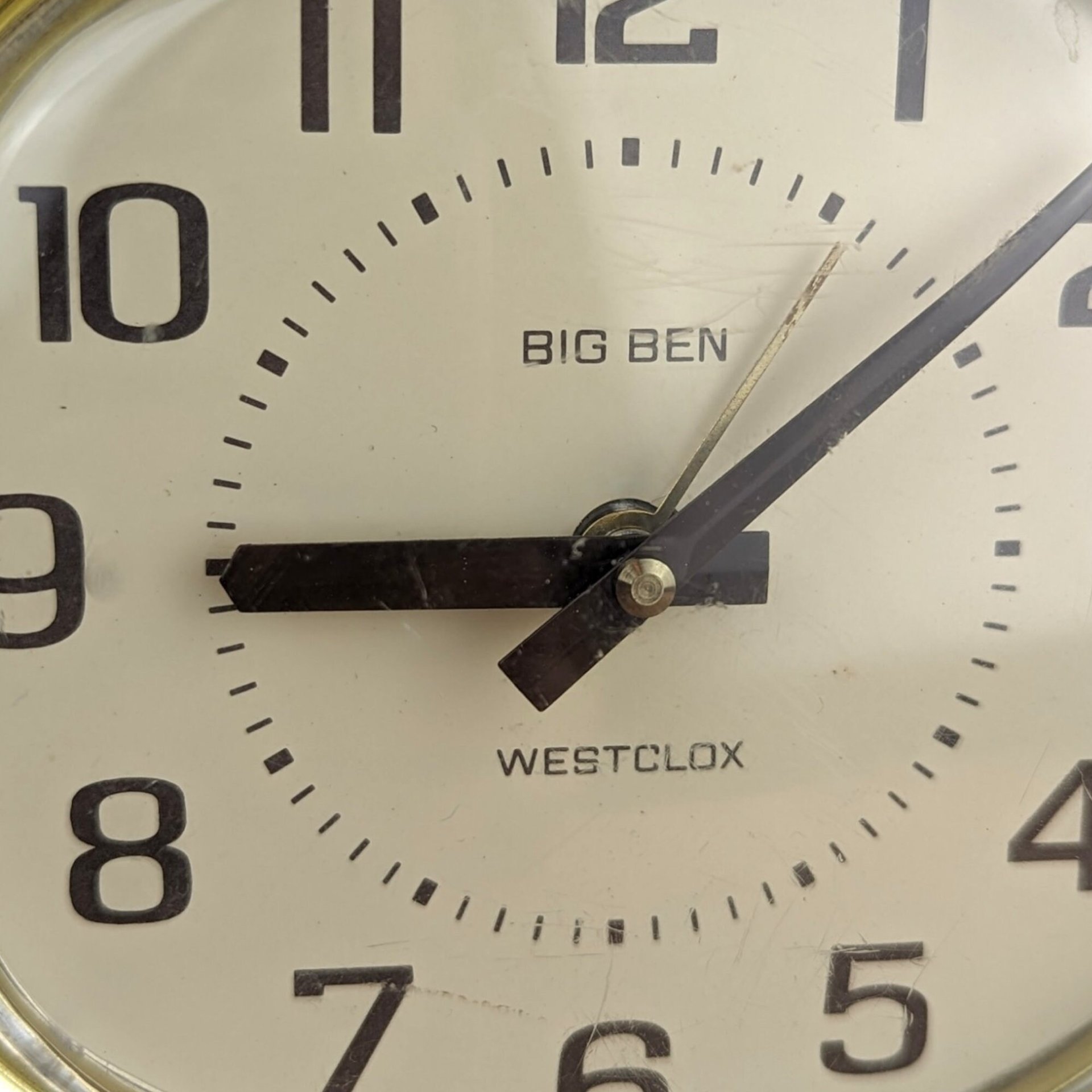 Vintage Westclox Big Ben Wind Up Alarm Clock