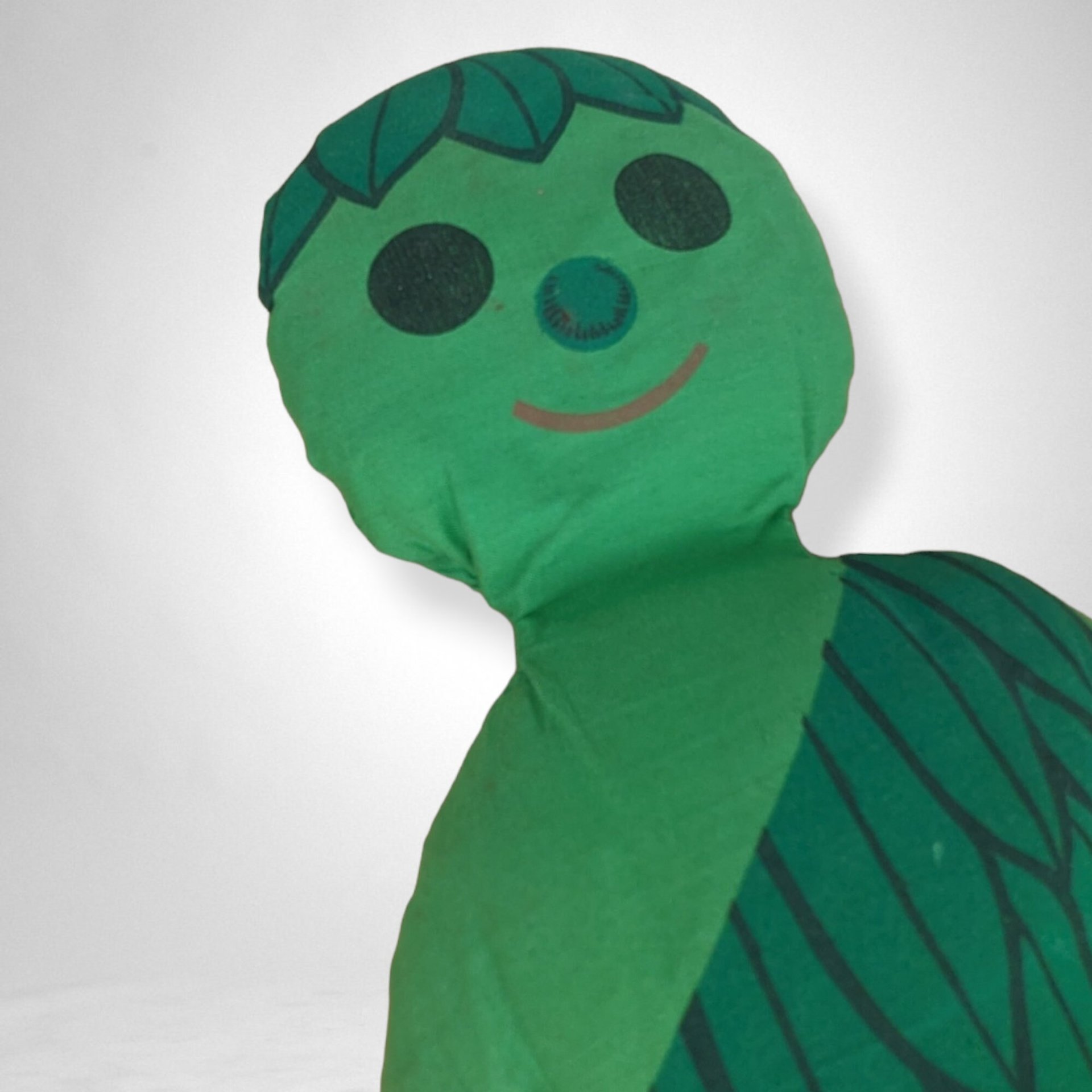 Vintage Jolly Green Giant Stuffed Toy, Imperfect