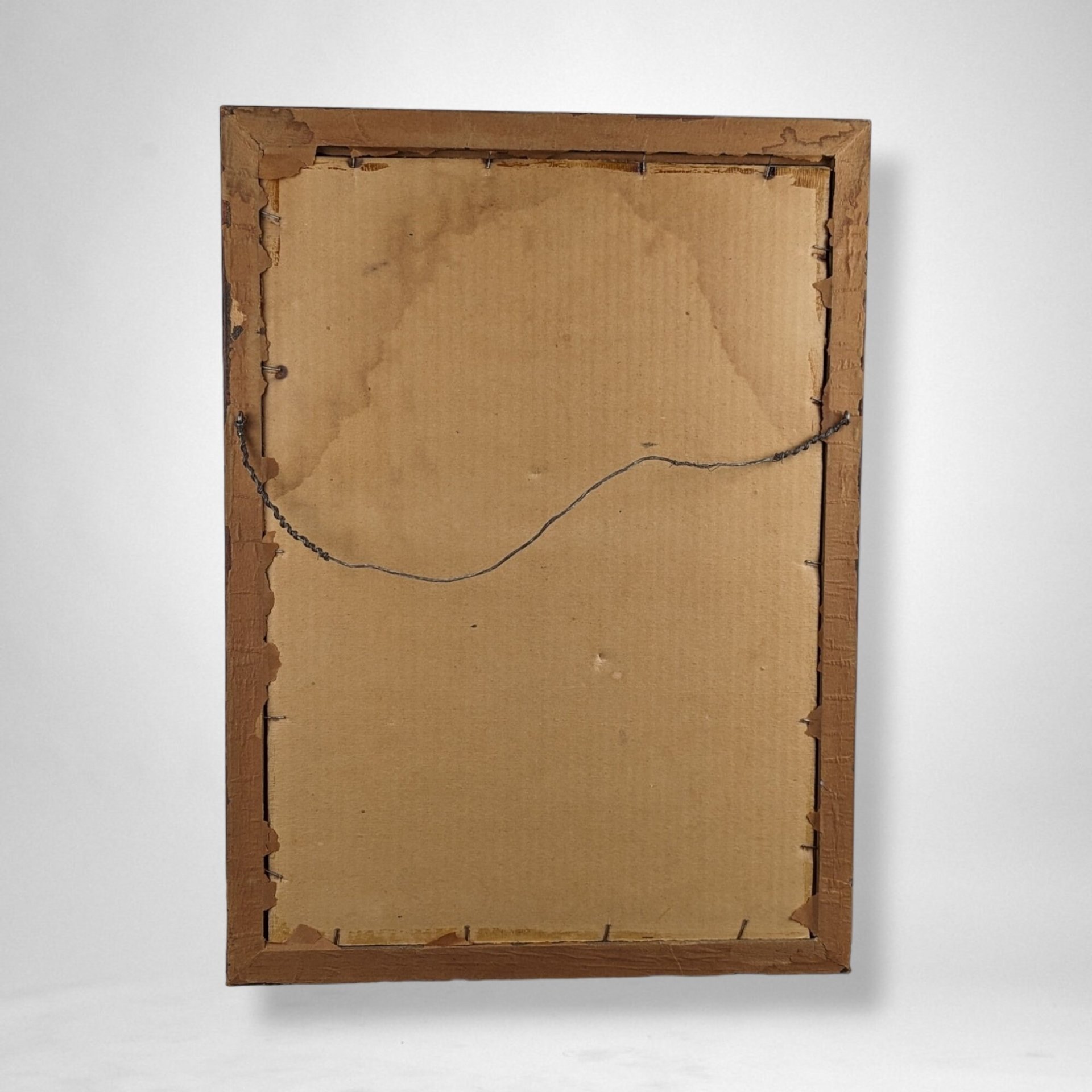 1933 Framed Charcoal Sketch of Franklin Roosevelt: Historical Artwork