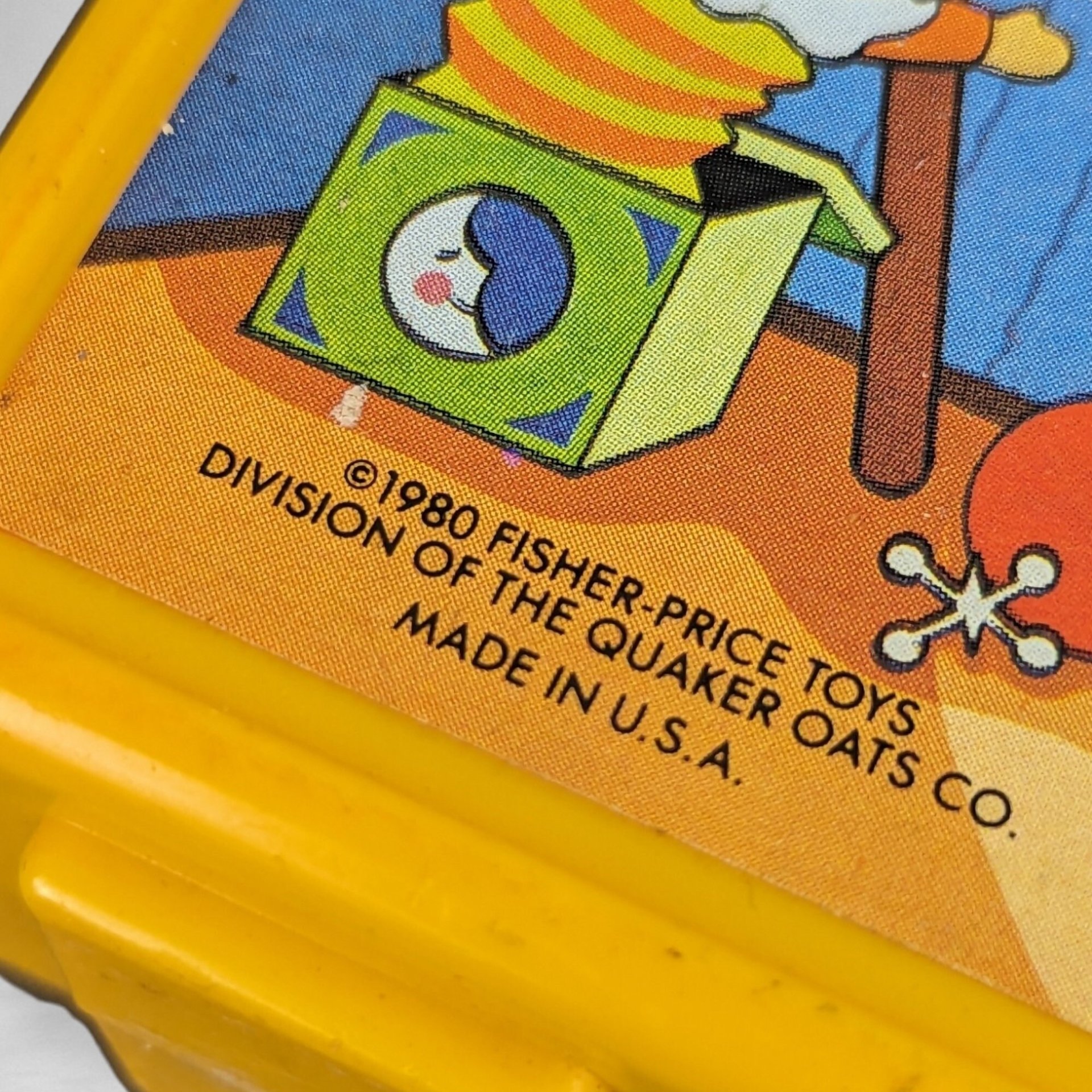 Vintage 1980 Fisher Price Toy Radio - Musical Magic When You Wish Upon a Star