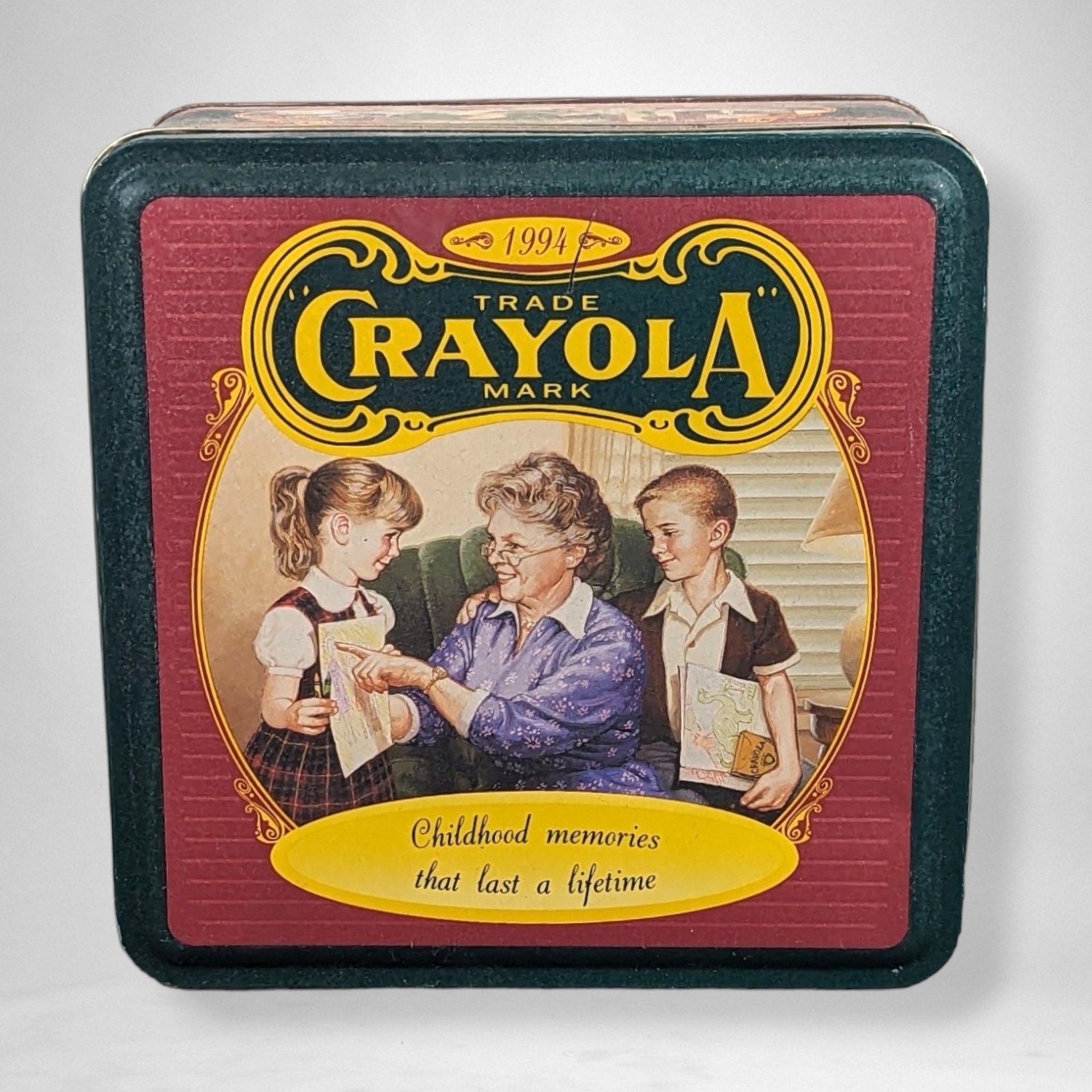 1994 Crayola Advertisement Tin
