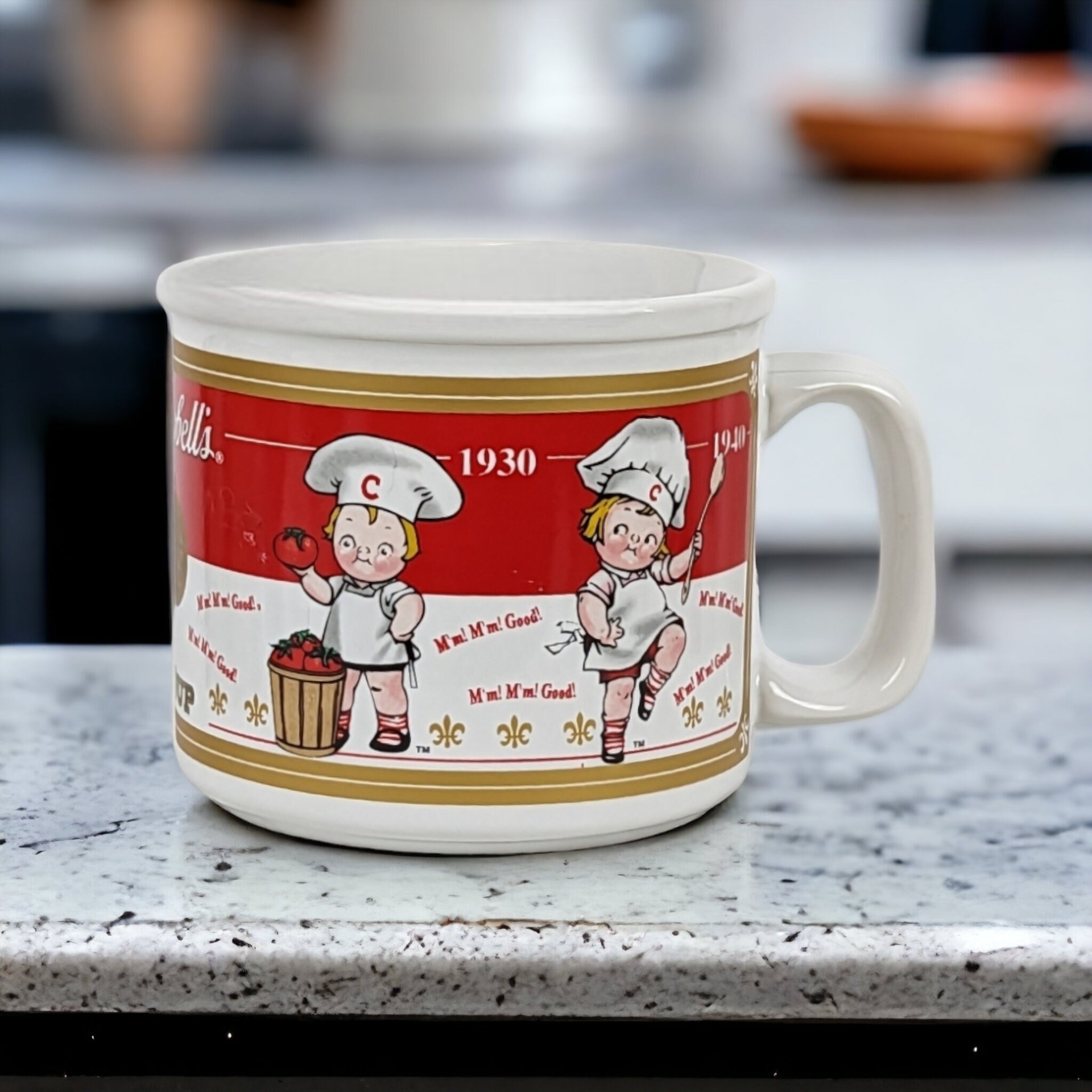 2001 Campbell's Soup Mug by Houston Harvest - Collectible Soup Lover's Cup