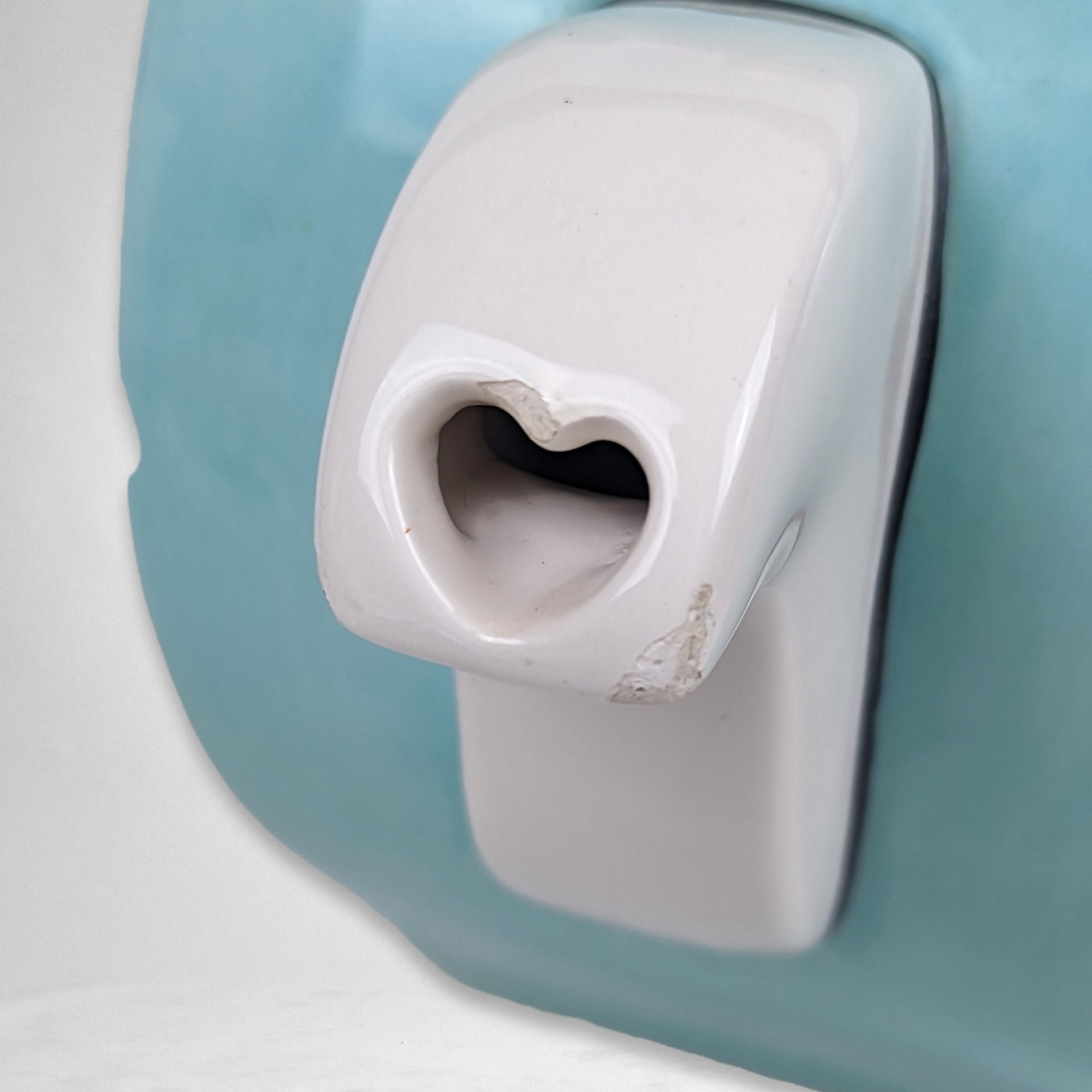 I Love Lucy Heart Shaped 'Friends Forever' Teapot - Slightly Imperfect Collectible