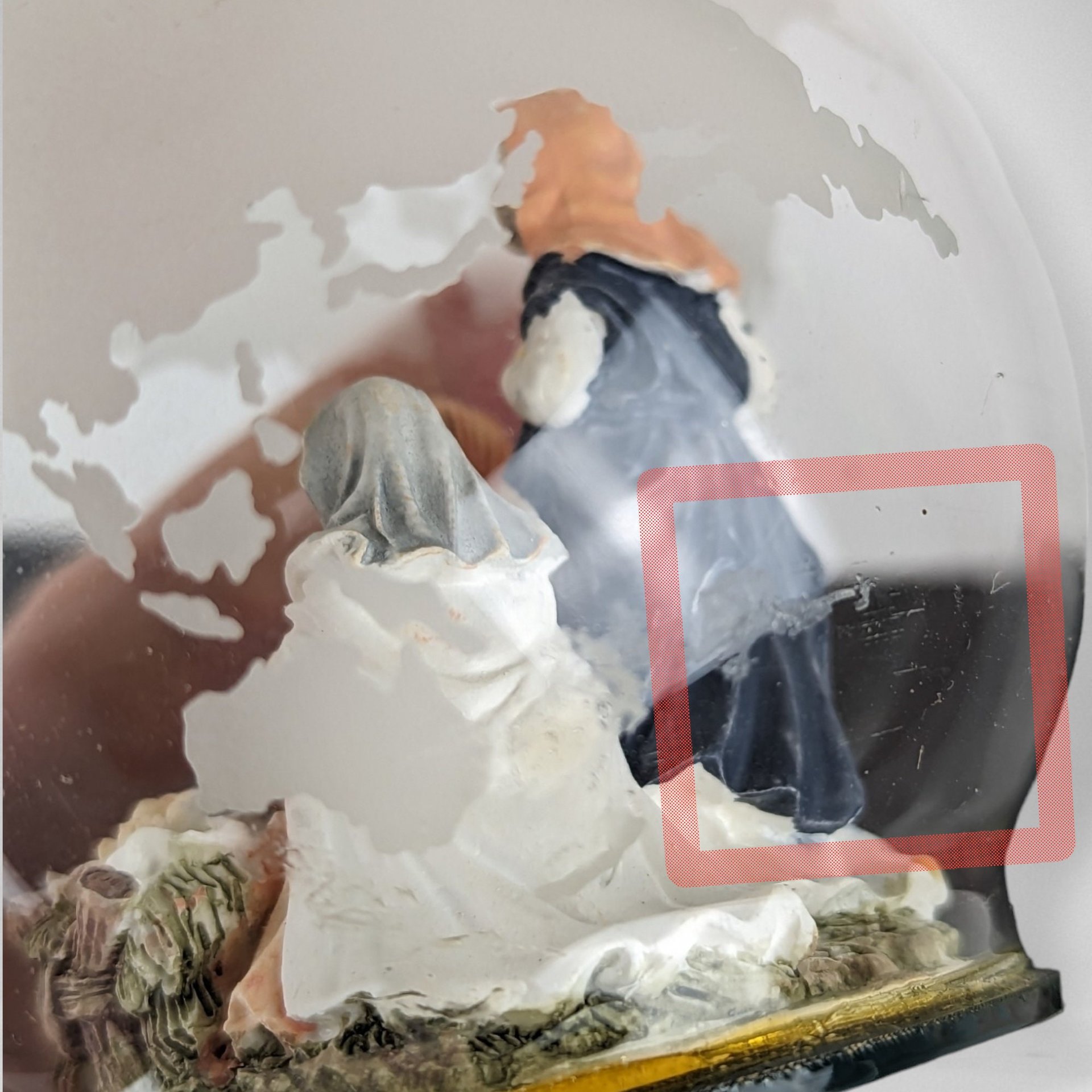 1993 House of Lloyd Around The World Nativity Ornament with Stand - Collectible Holiday Decor