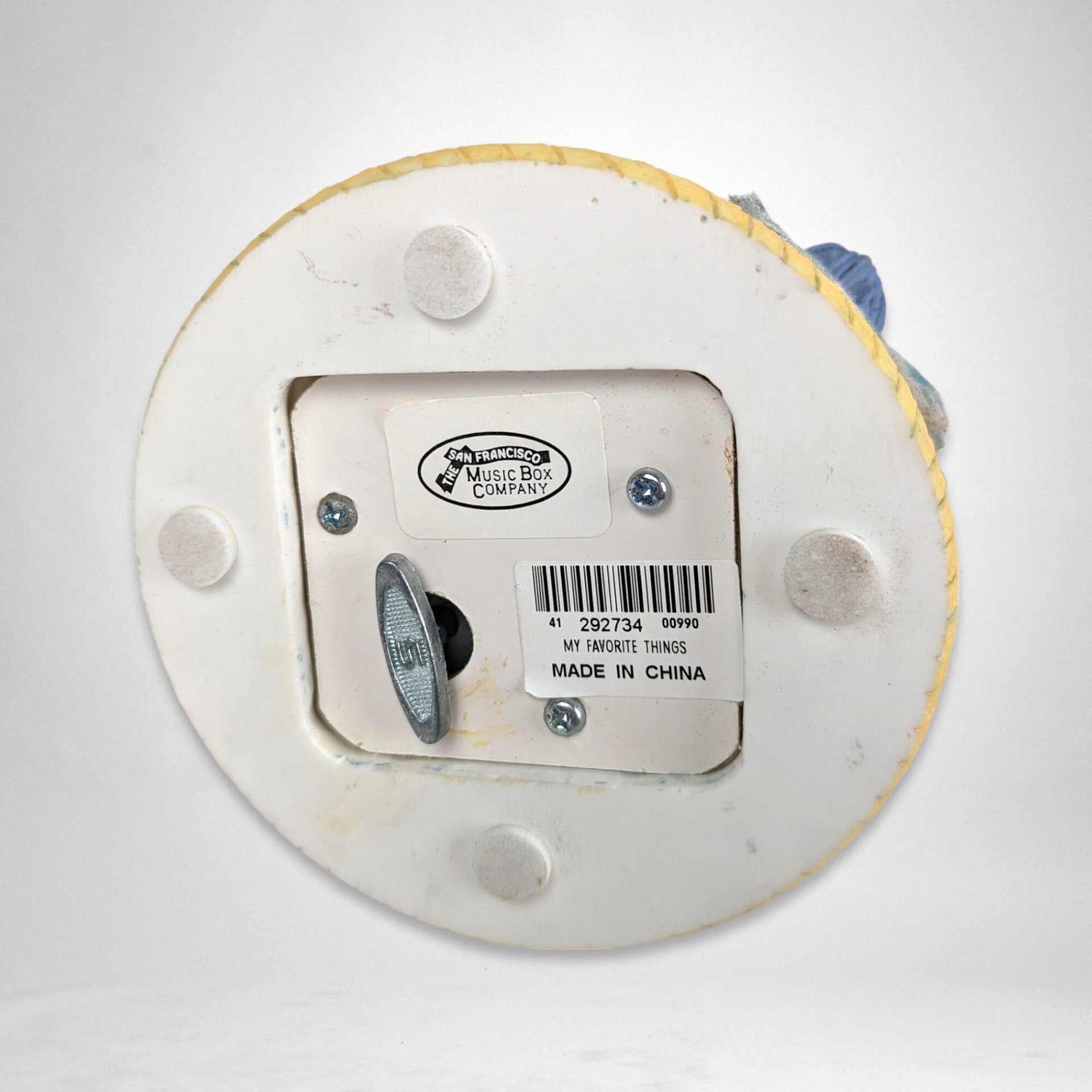 San Francisco Music Box Cat & Bear "My Favorite Things"