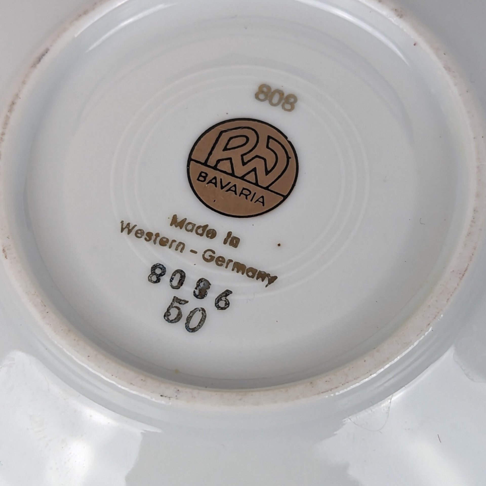 RW Bavaria Demitasse Cup and Saucer