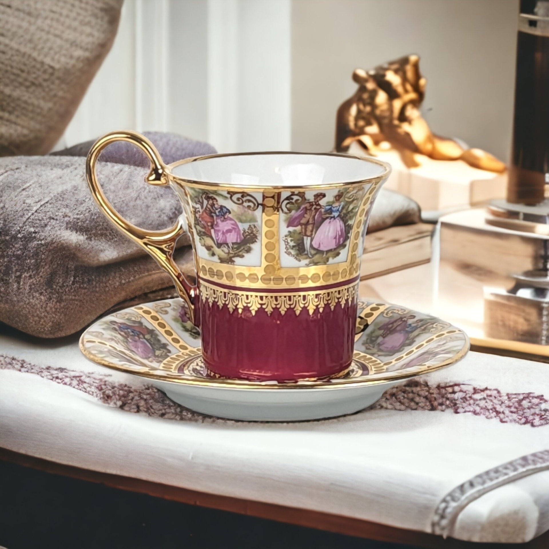 RW Bavaria Demitasse Cup and Saucer