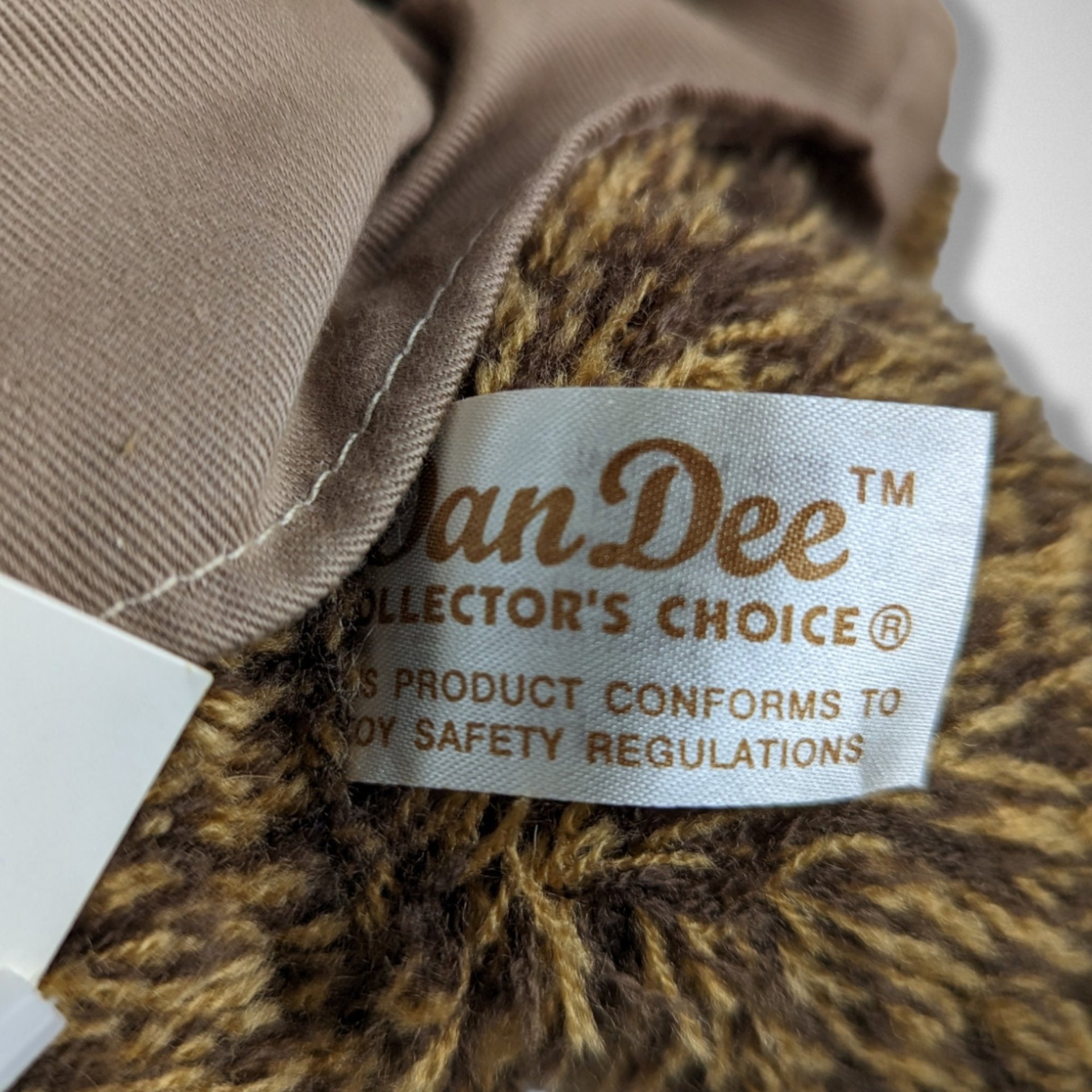 Dan Dee Teddy Roosevelt Talking Teddy - 100th Anniversary Stuffed Bear