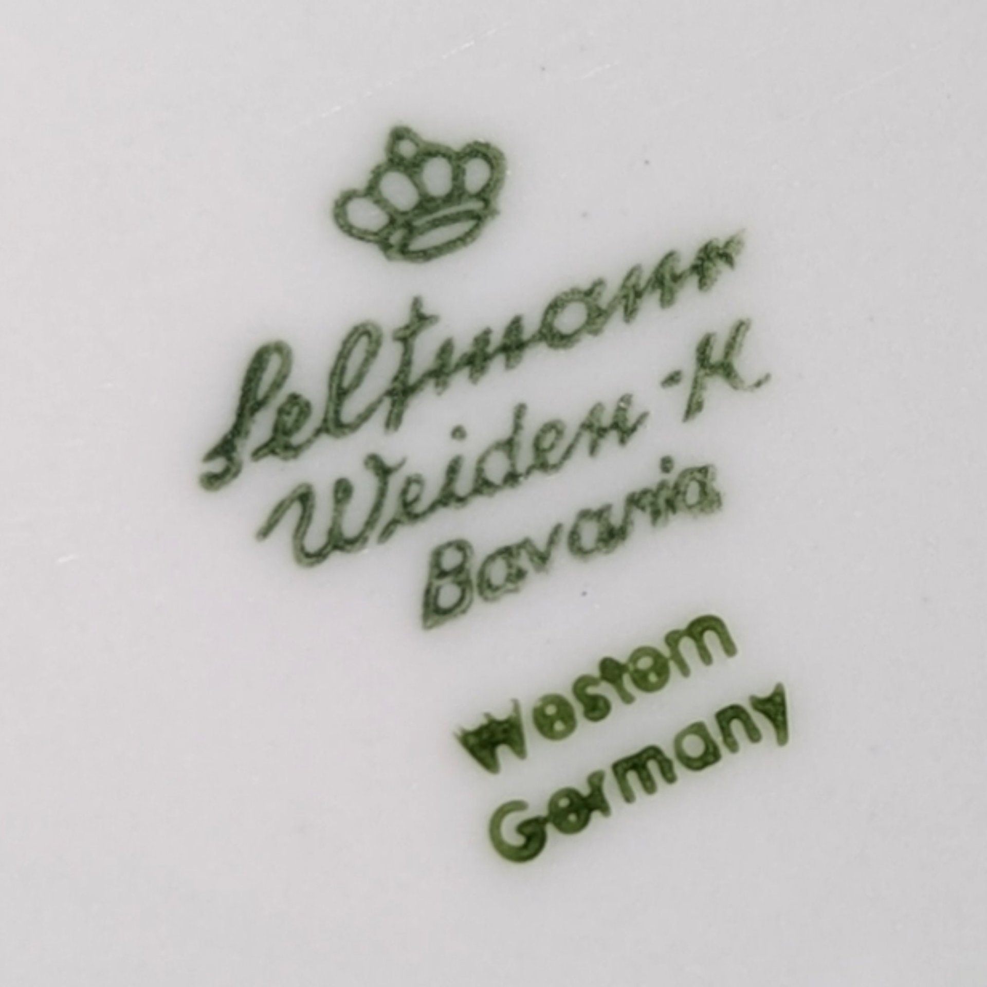 Seltmann Weiden Bavaria Plate with Nuts and Grapes: Vintage Decorative Dish