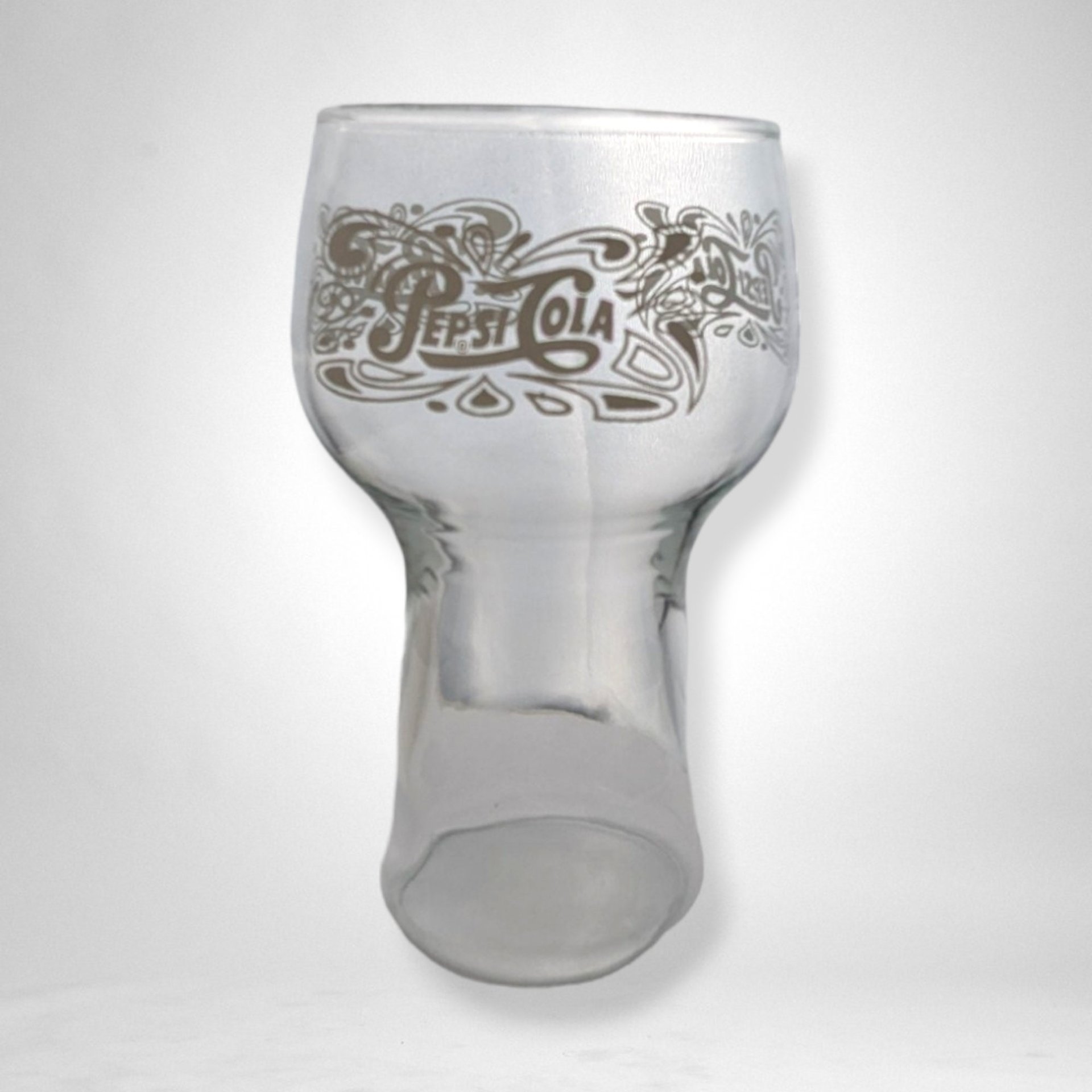 Classic Set of 4 Vintage Pepsi Cola Glasses for Nostalgic Refreshment