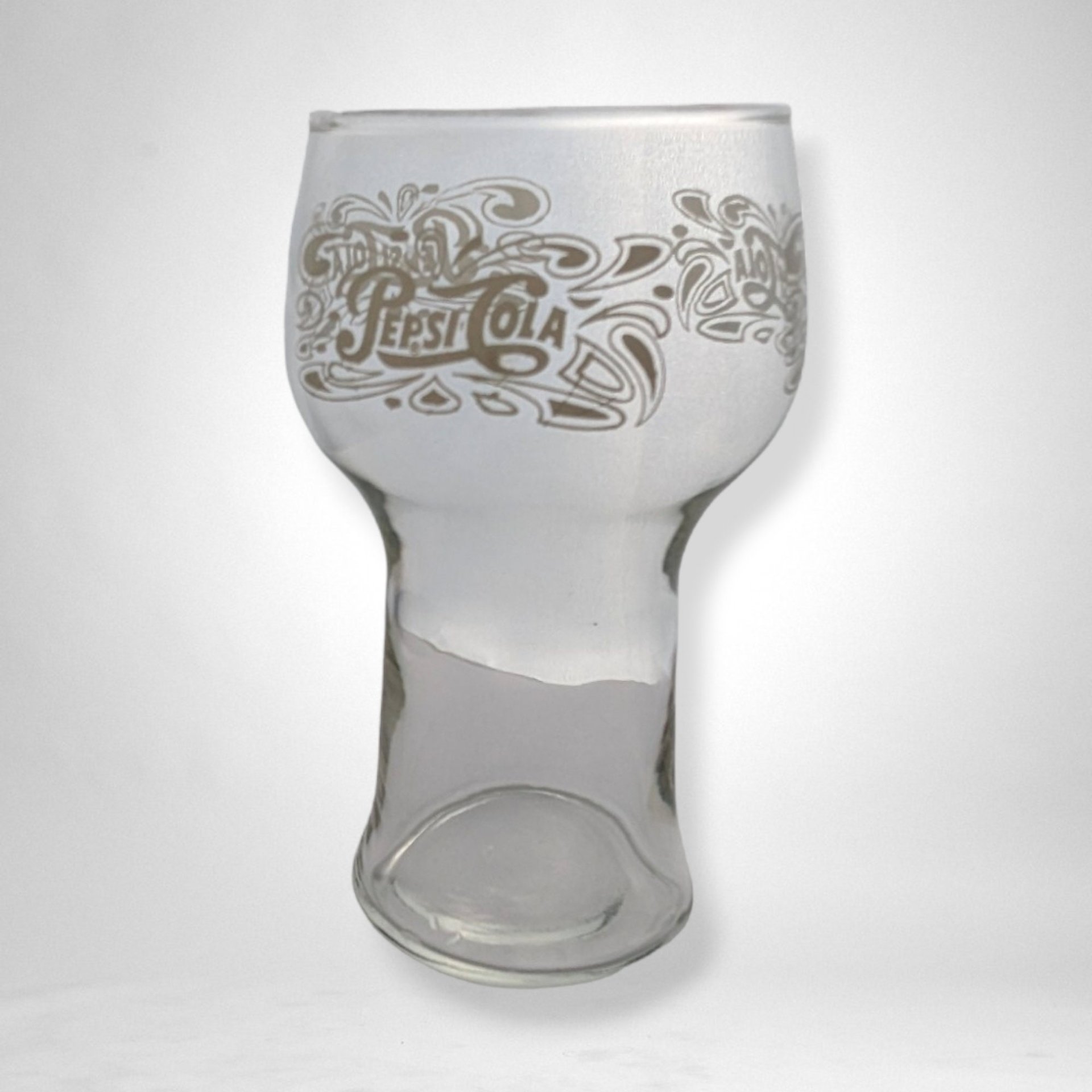 Classic Set of 4 Vintage Pepsi Cola Glasses for Nostalgic Refreshment