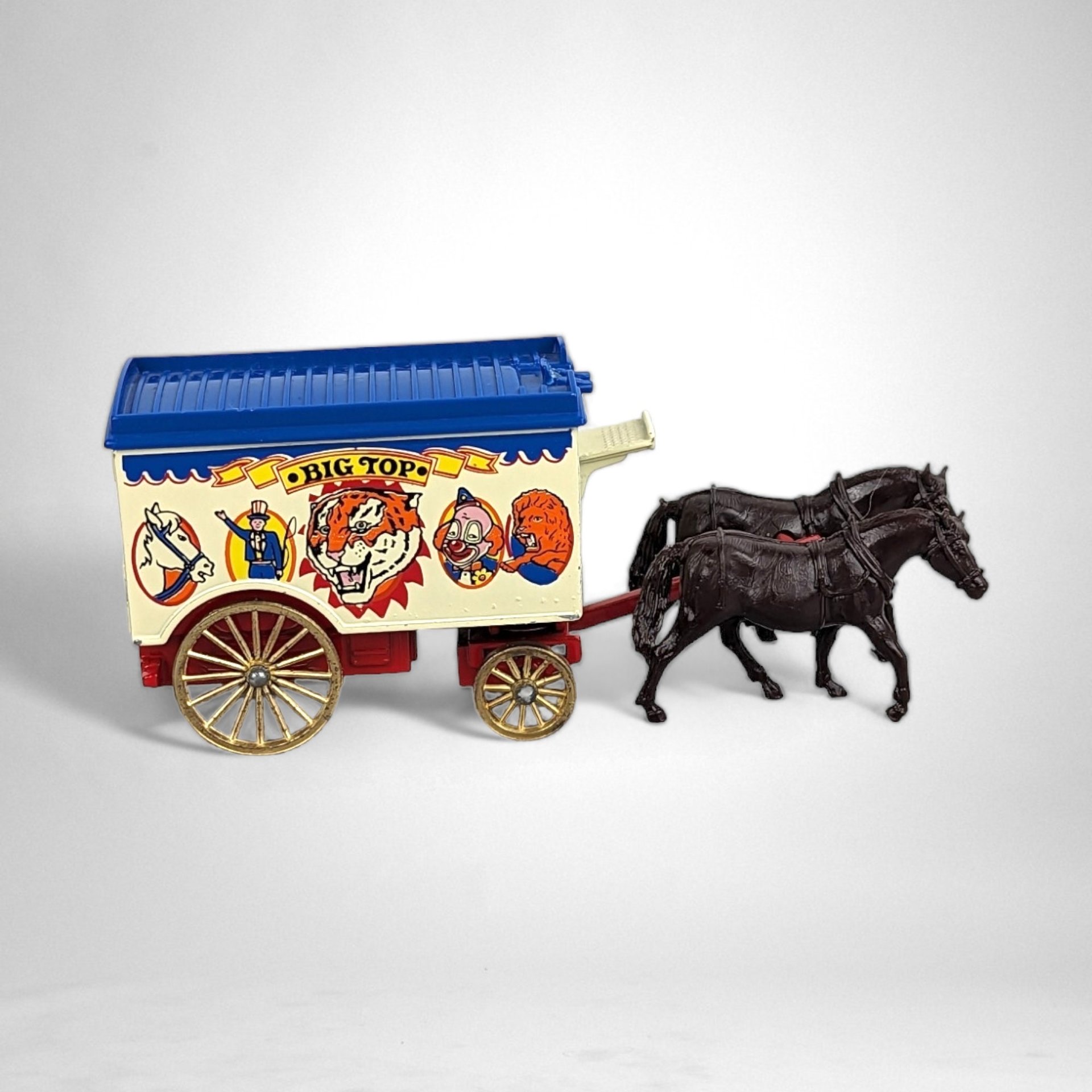 Vintage Lledo Days Gone Circus Horse & Wagon Toy