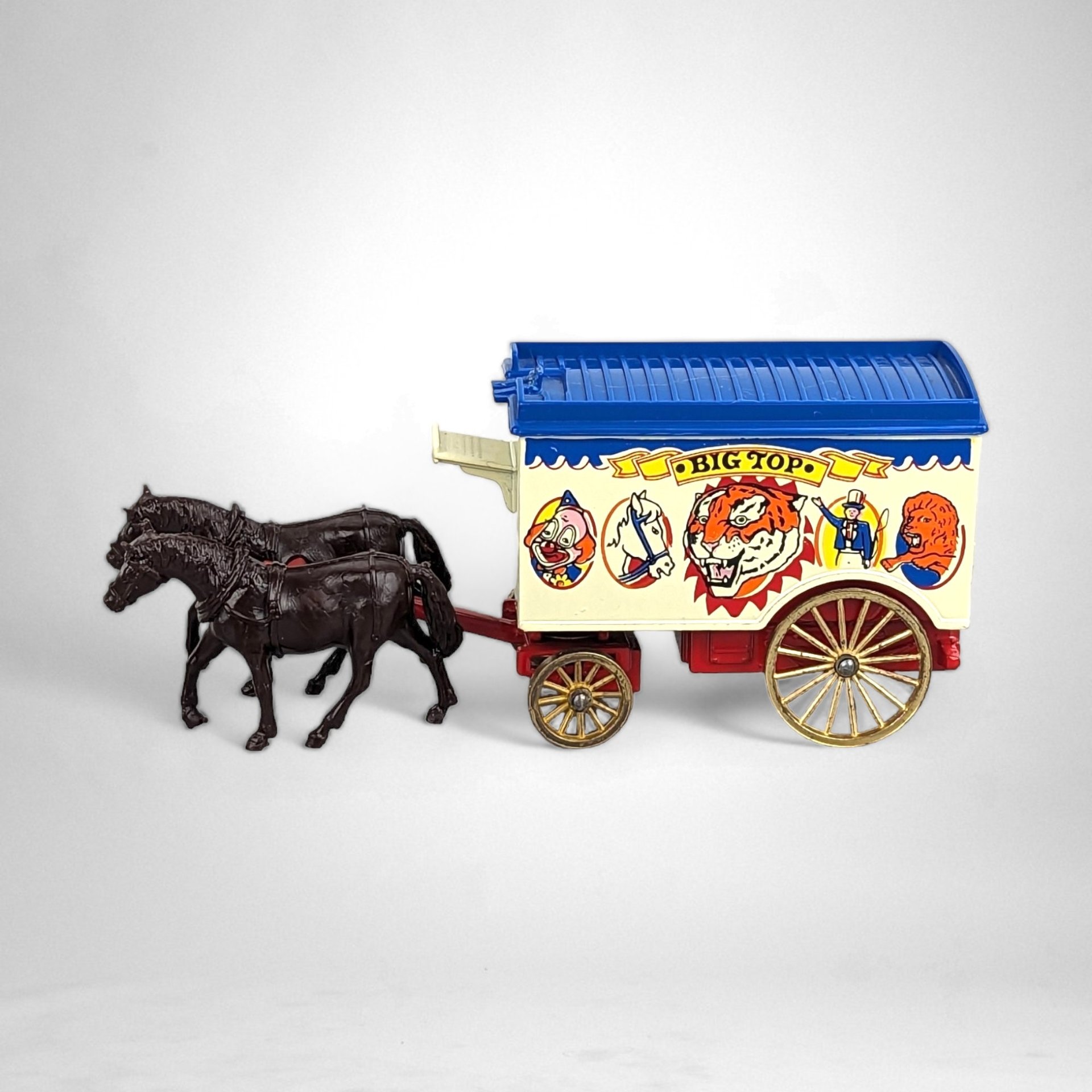 Vintage Lledo Days Gone Circus Horse & Wagon Toy