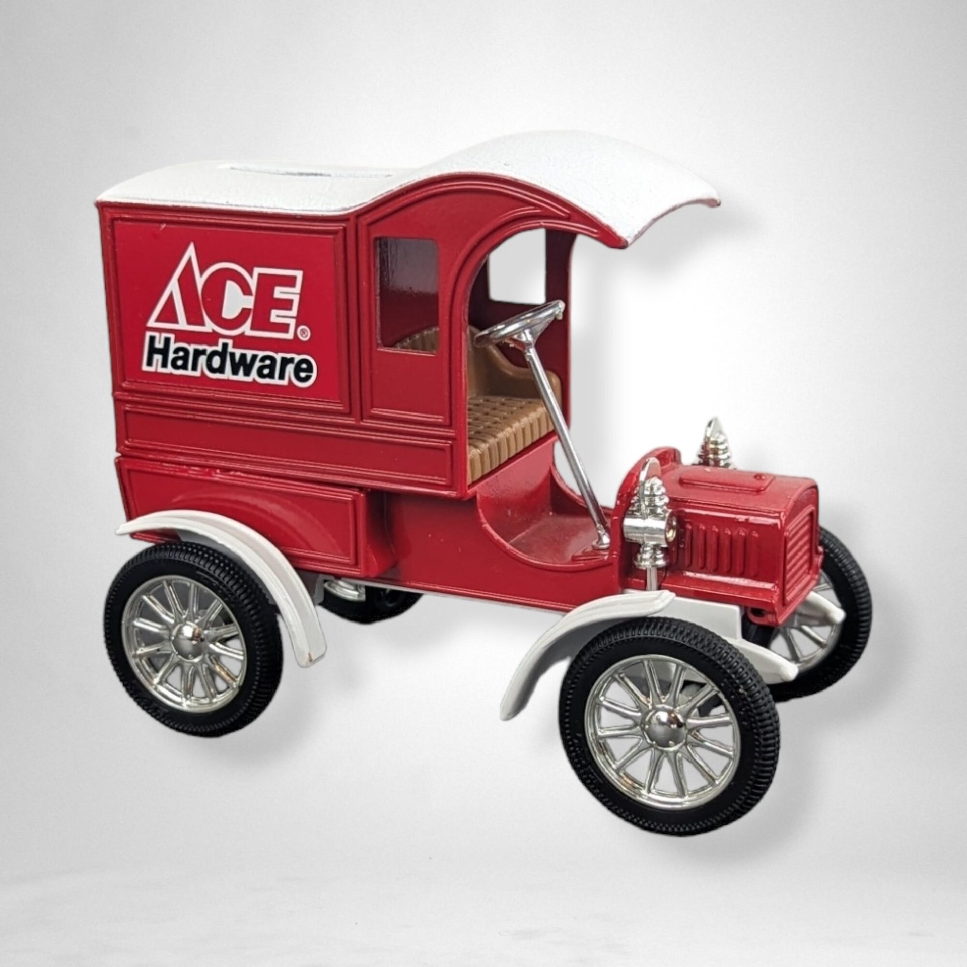 1993 ERTL Replica 1905 Ford Delivery Car Die Cast Bank - Ace Hardware Collectible