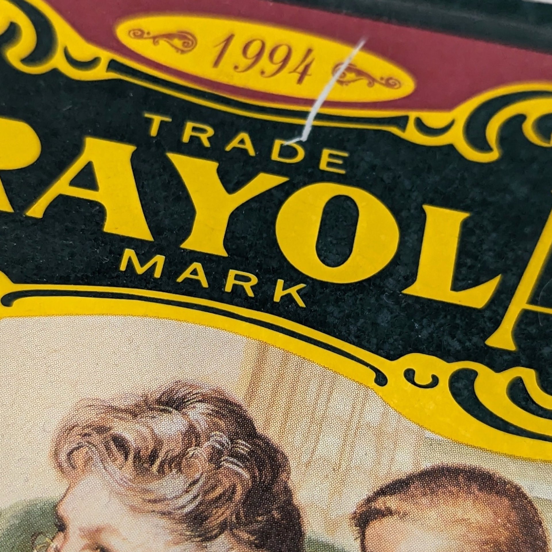 1994 Crayola Advertisement Tin