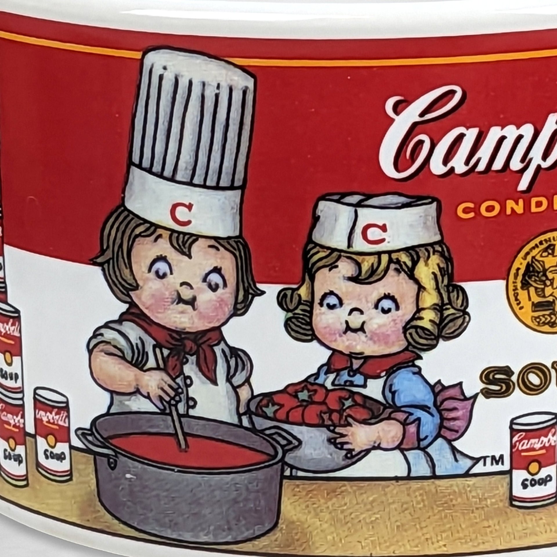 1998 Westwood Campbell's Soup Mug: Vintage Collectible for Soup Lovers