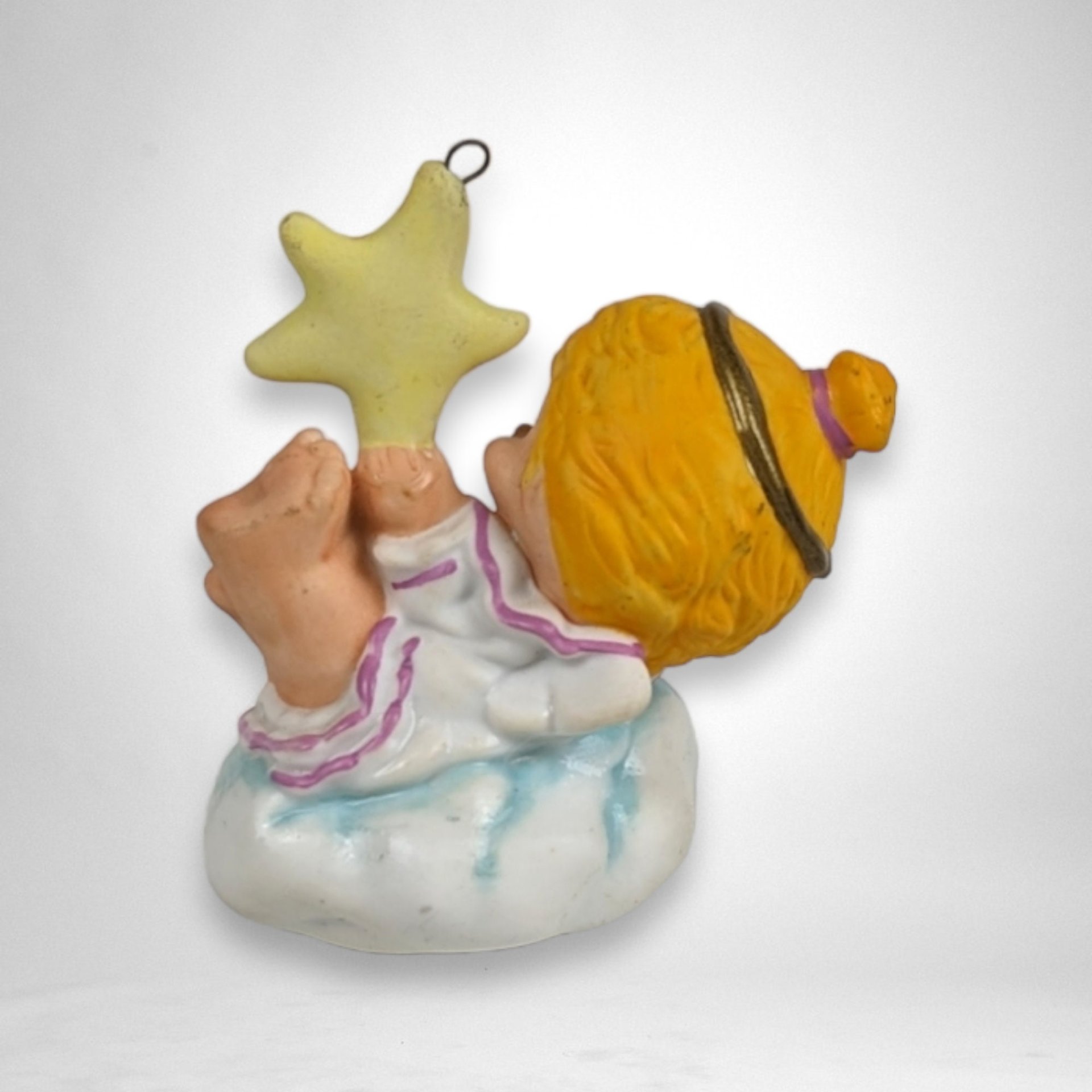1986 Hallmark Keepsake Katy Beth with Star Ornament: Nostalgic Holiday Charm